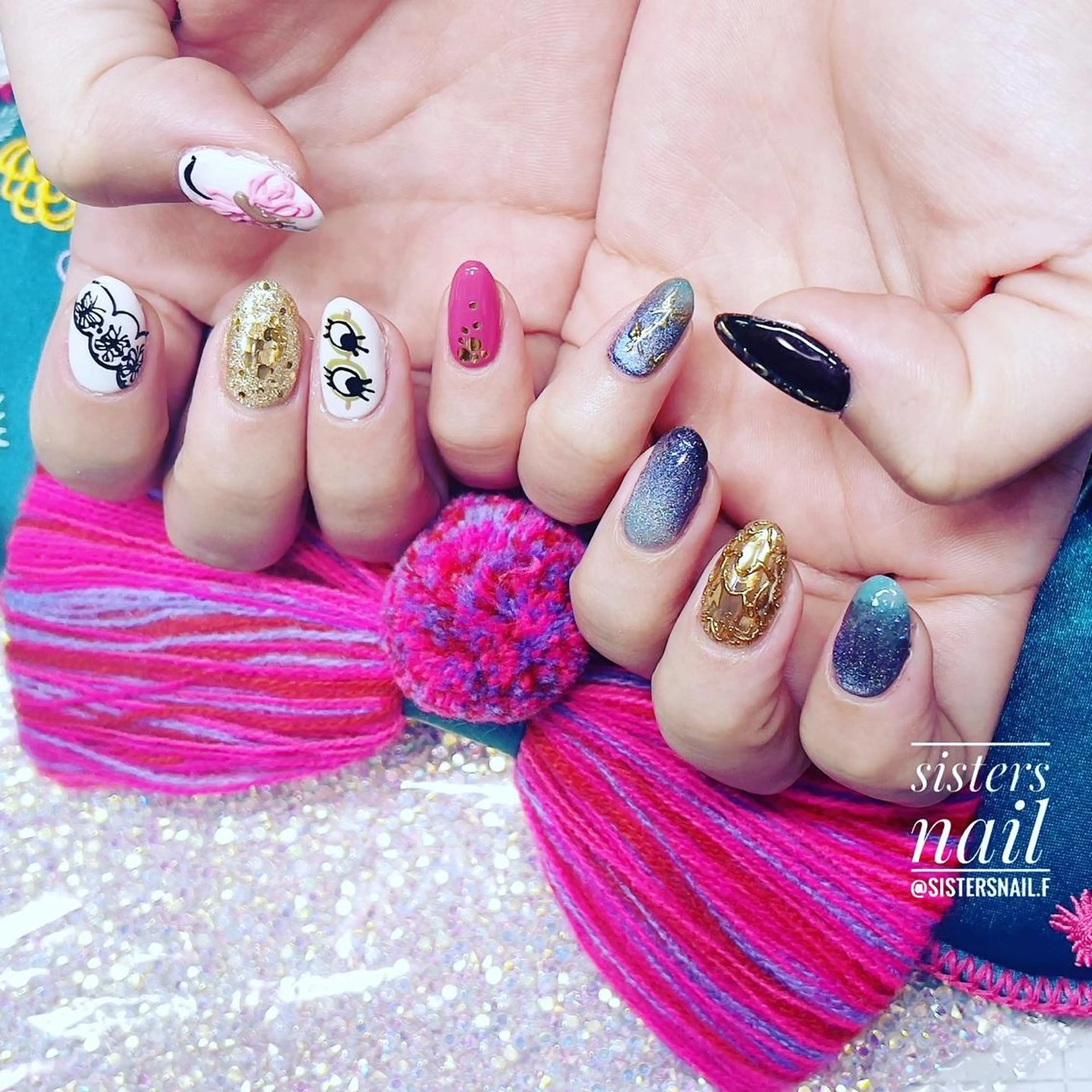 ネイル アートネイル sisters nail.fのネイルデザイン