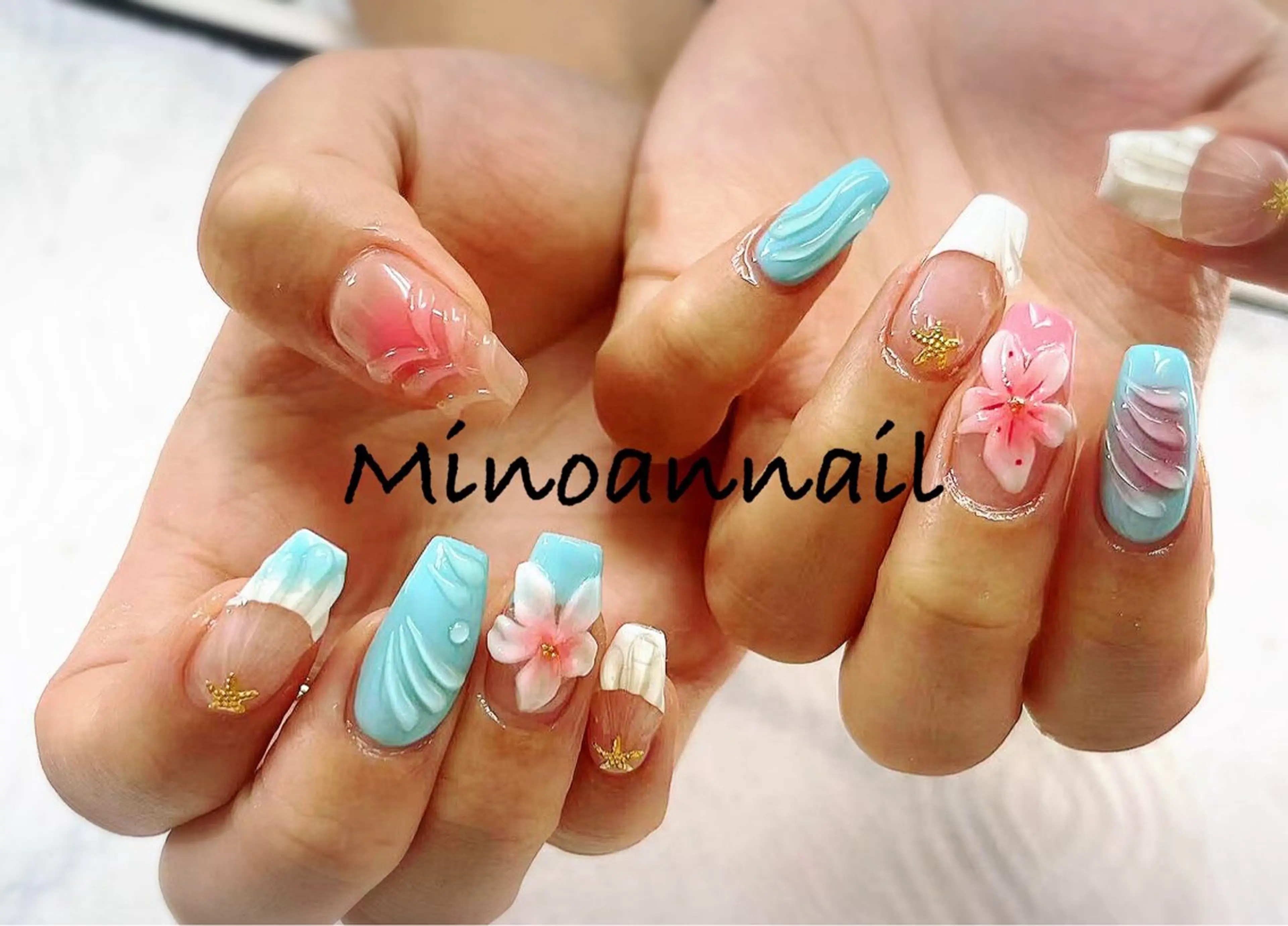 ネイル 美ノ庵ネイルサロン メトロポリタン前店のネイルデザイン