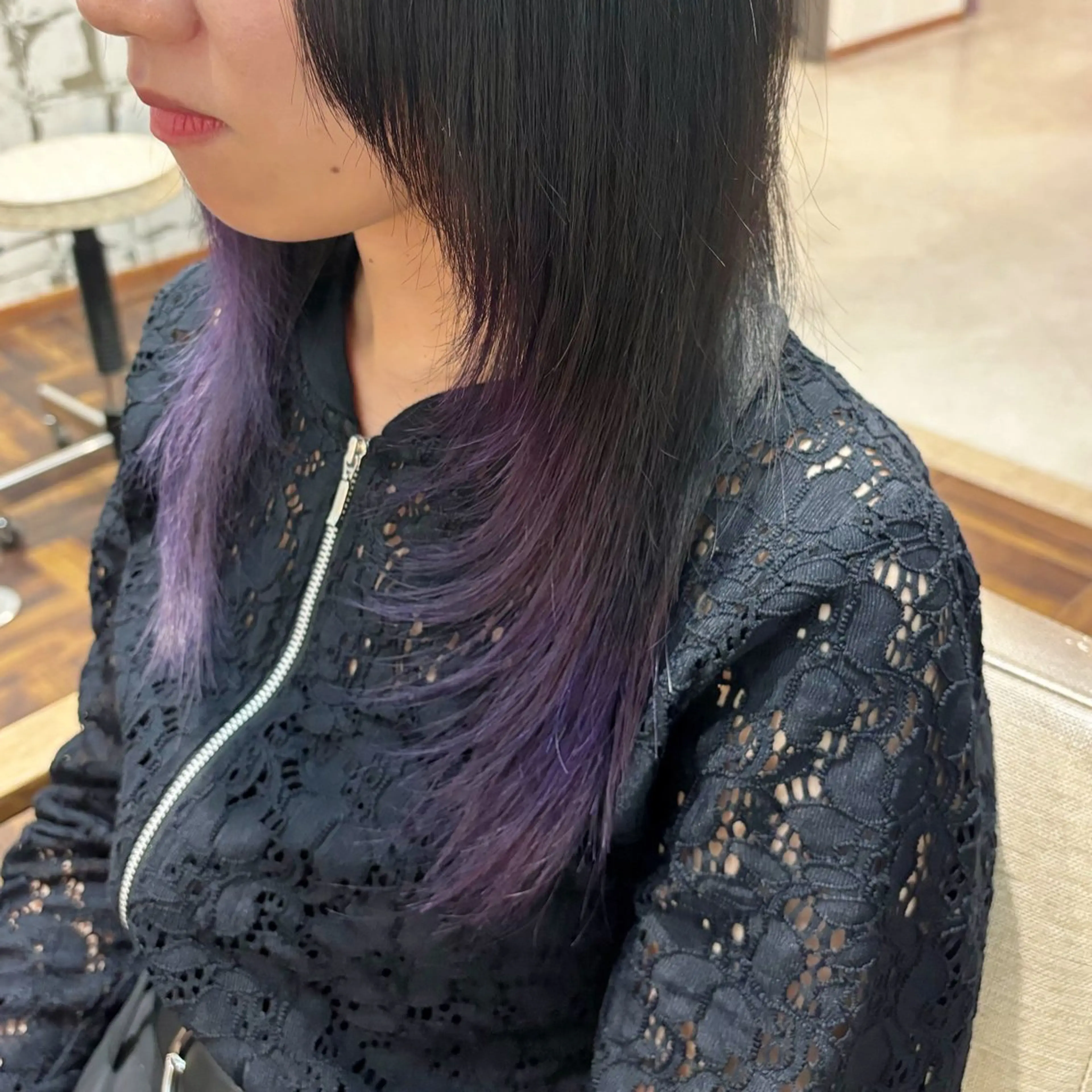 インナーorポイントカラー＋オンカラーの写真