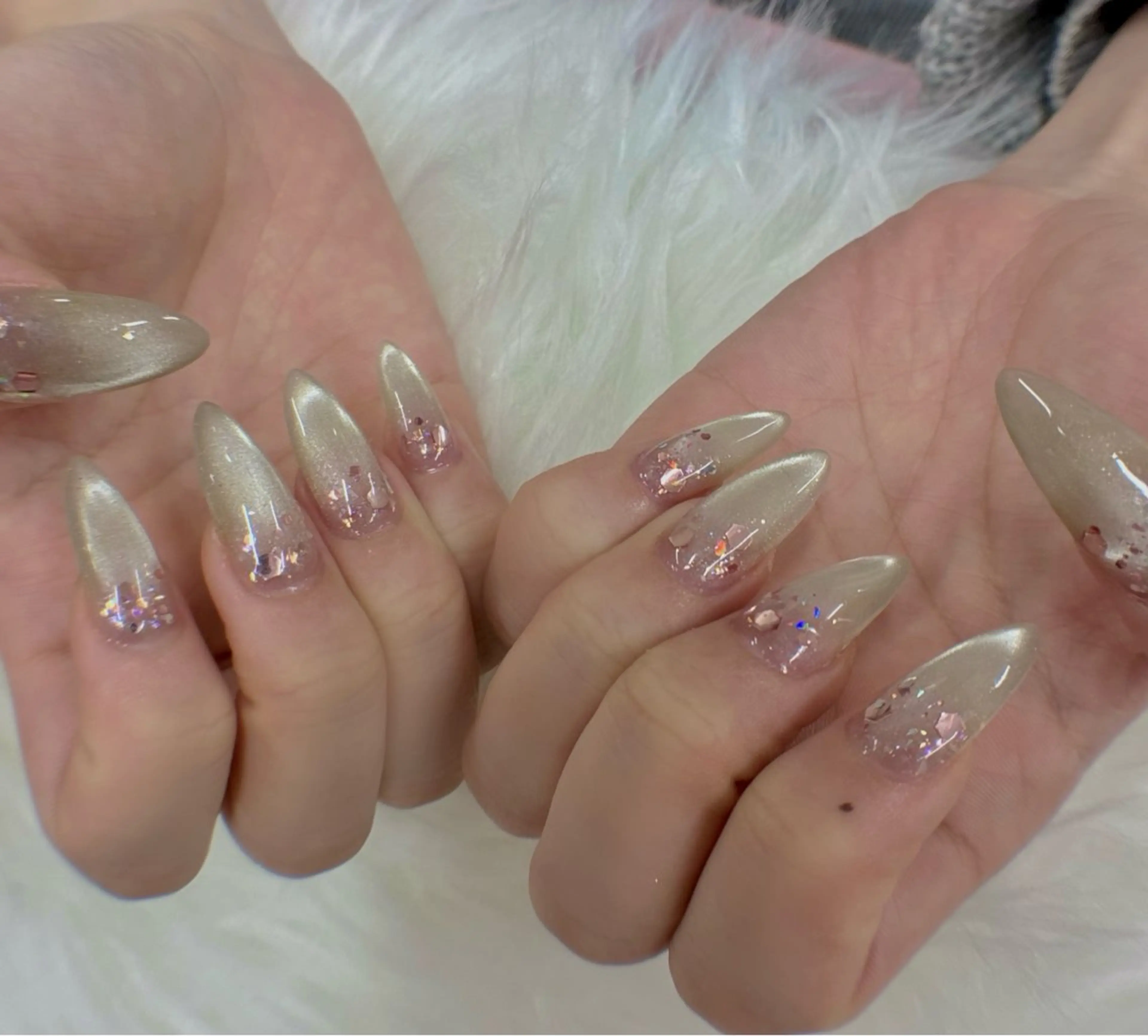 ネイル ハンドネイル ハンドケア DuLi Blinkのネイルデザイン