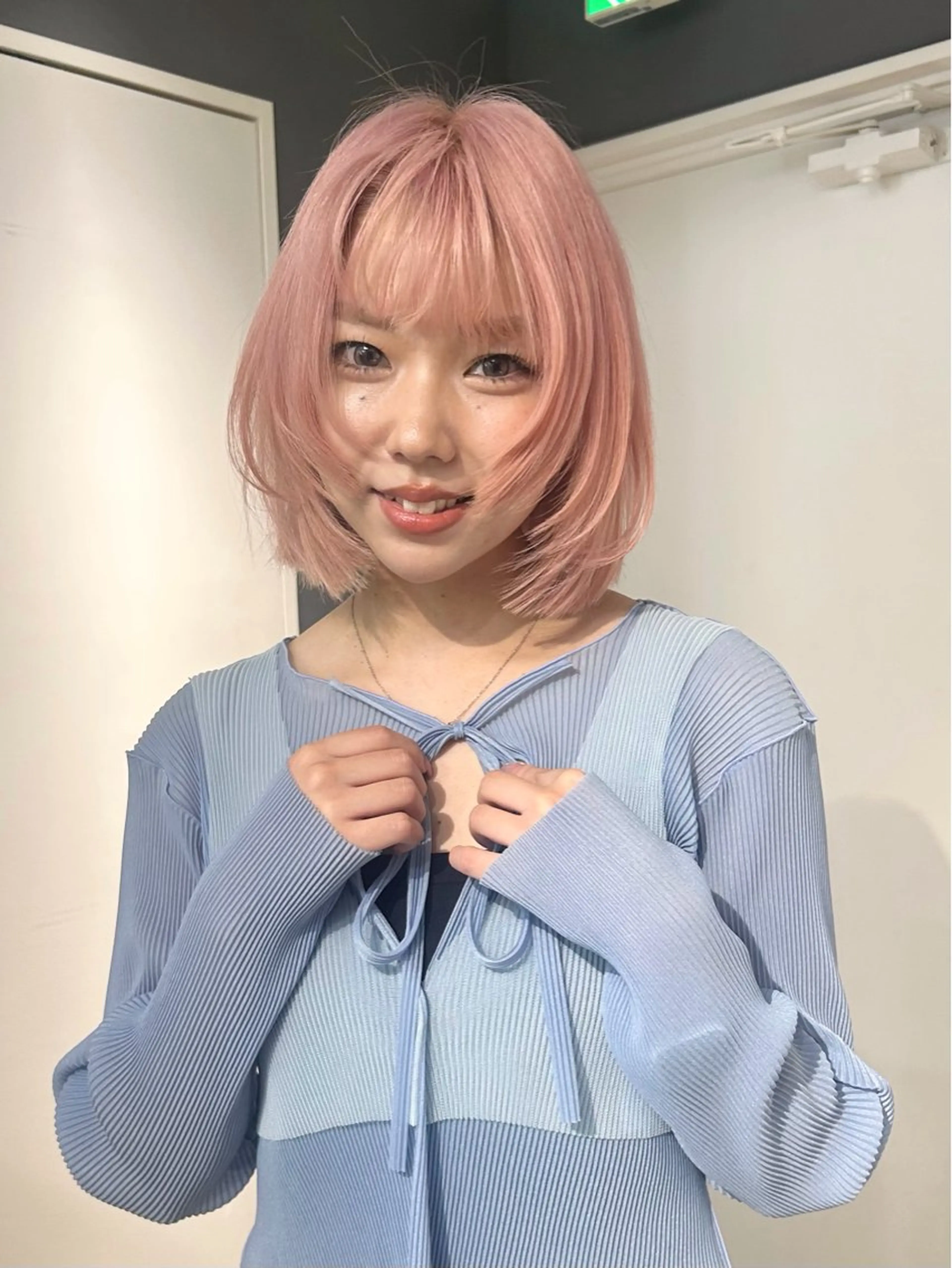 セミロング 💎艶カラー+美髪 +髪質改善💎のヘアスタイル