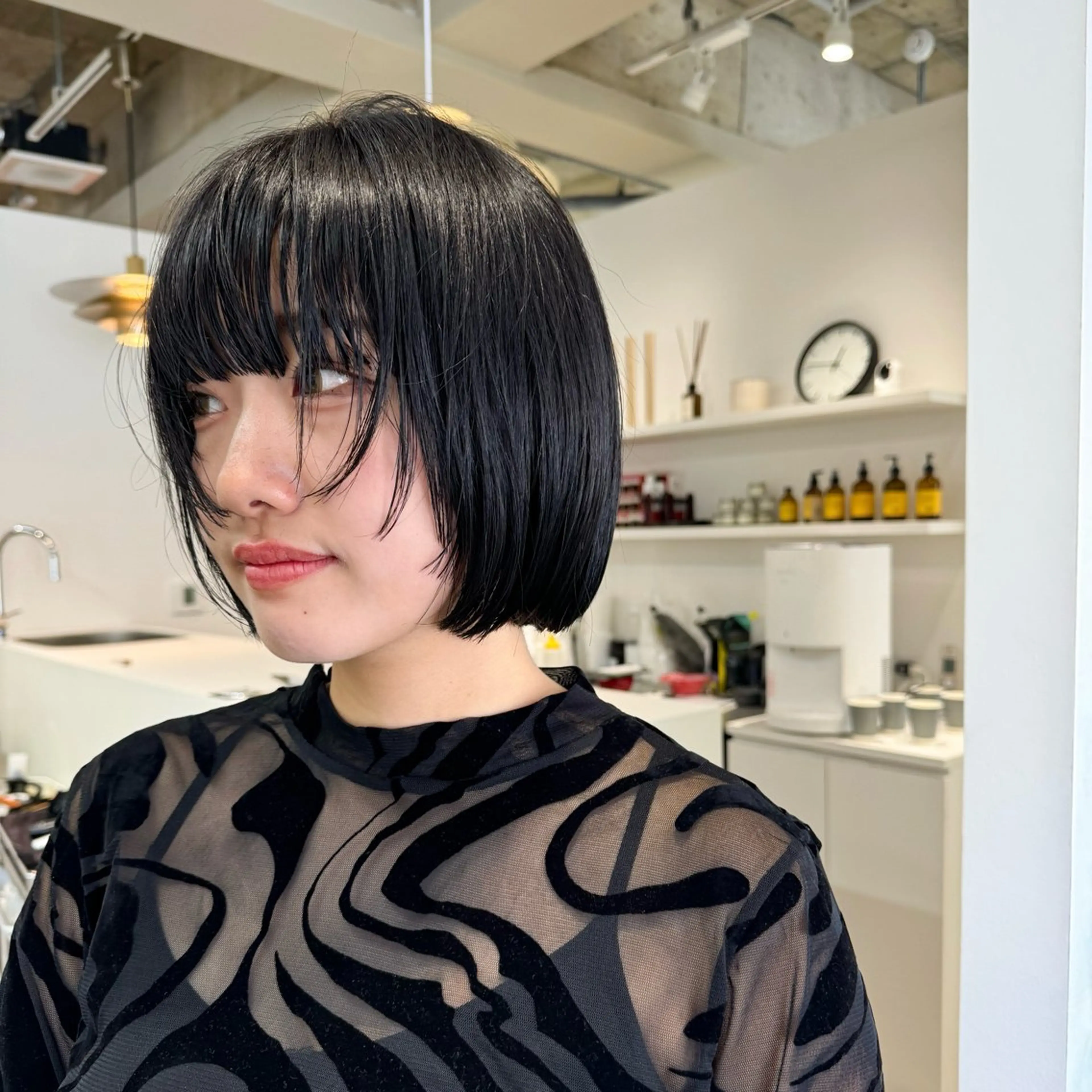 ショート カット ヘアカラー トリートメント 可愛いパーマスタイル といえばISSEYのヘアスタイル