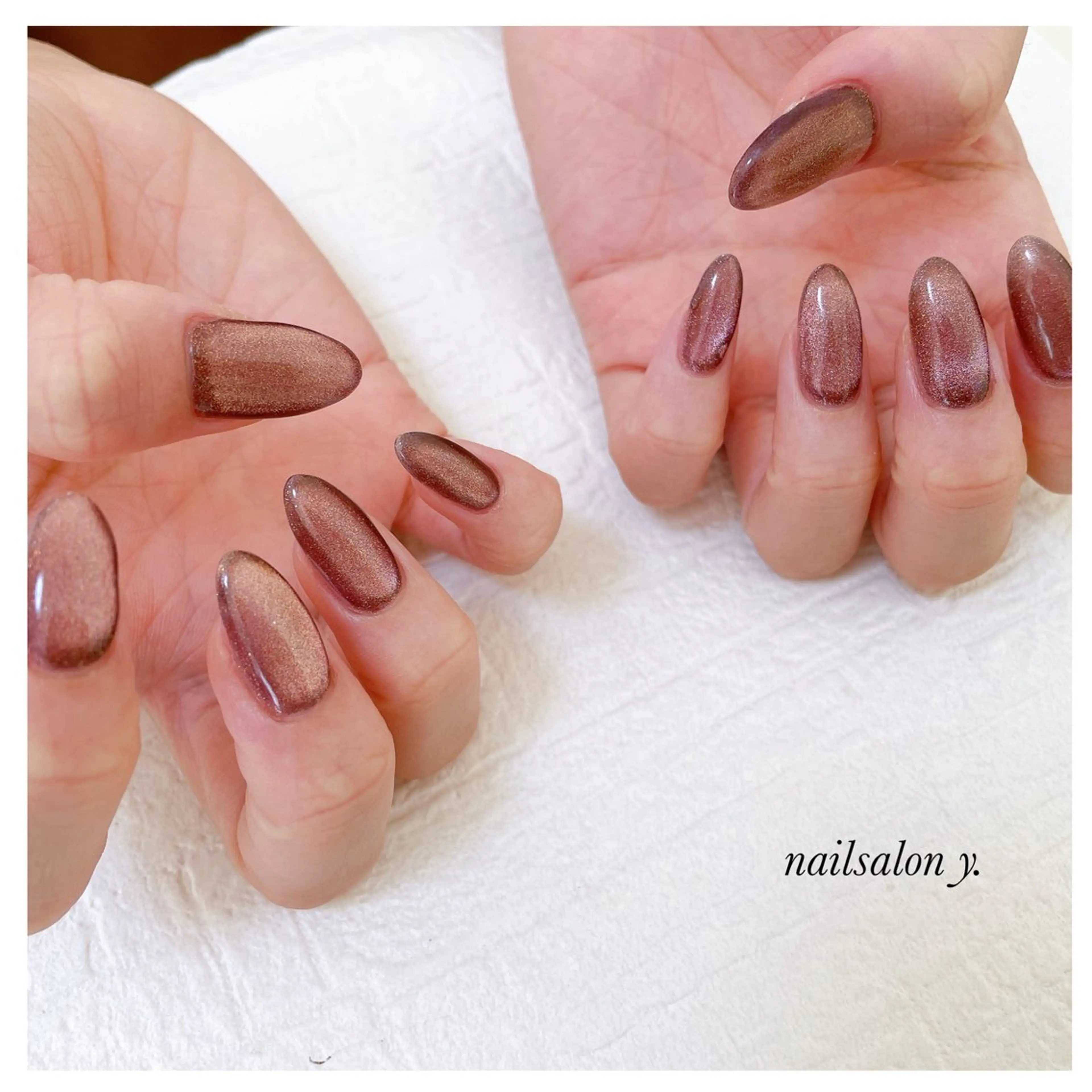 ネイル マグネットネイル ハンドネイル nailsalon y.のネイルデザイン