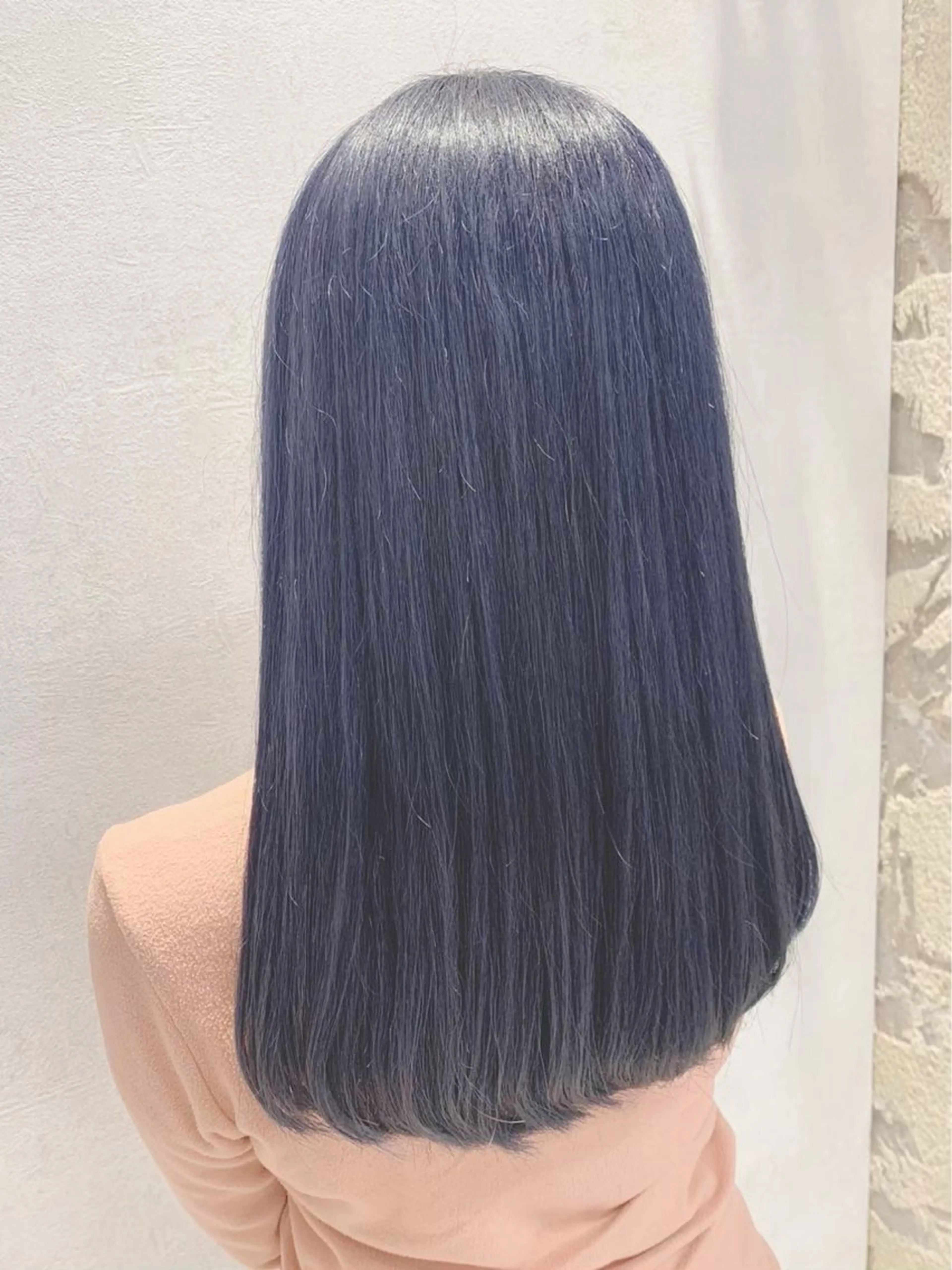 セミロング 青木 捺稀のヘアスタイル