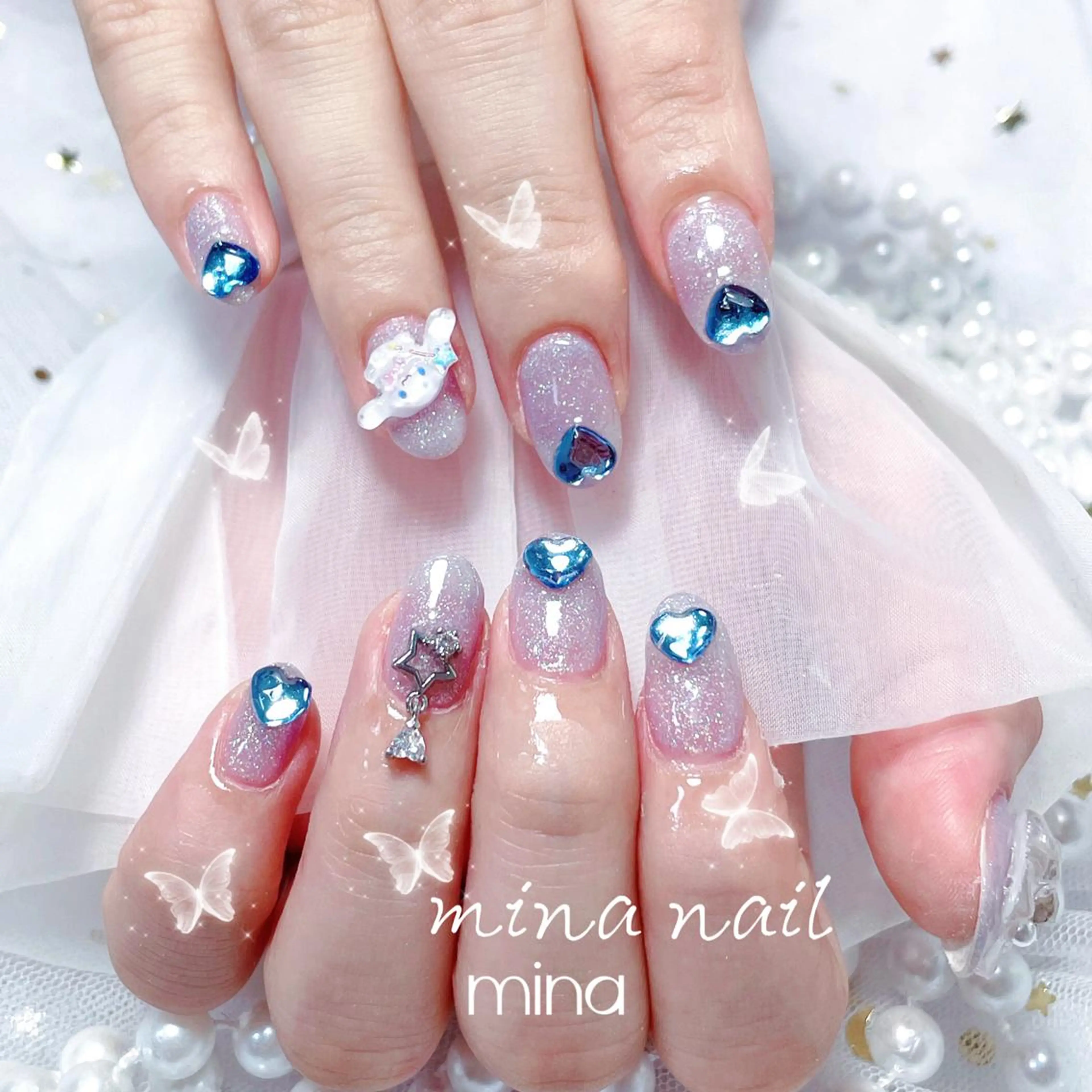 ネイル 🎀まゆ 🪽🐾のネイルデザイン