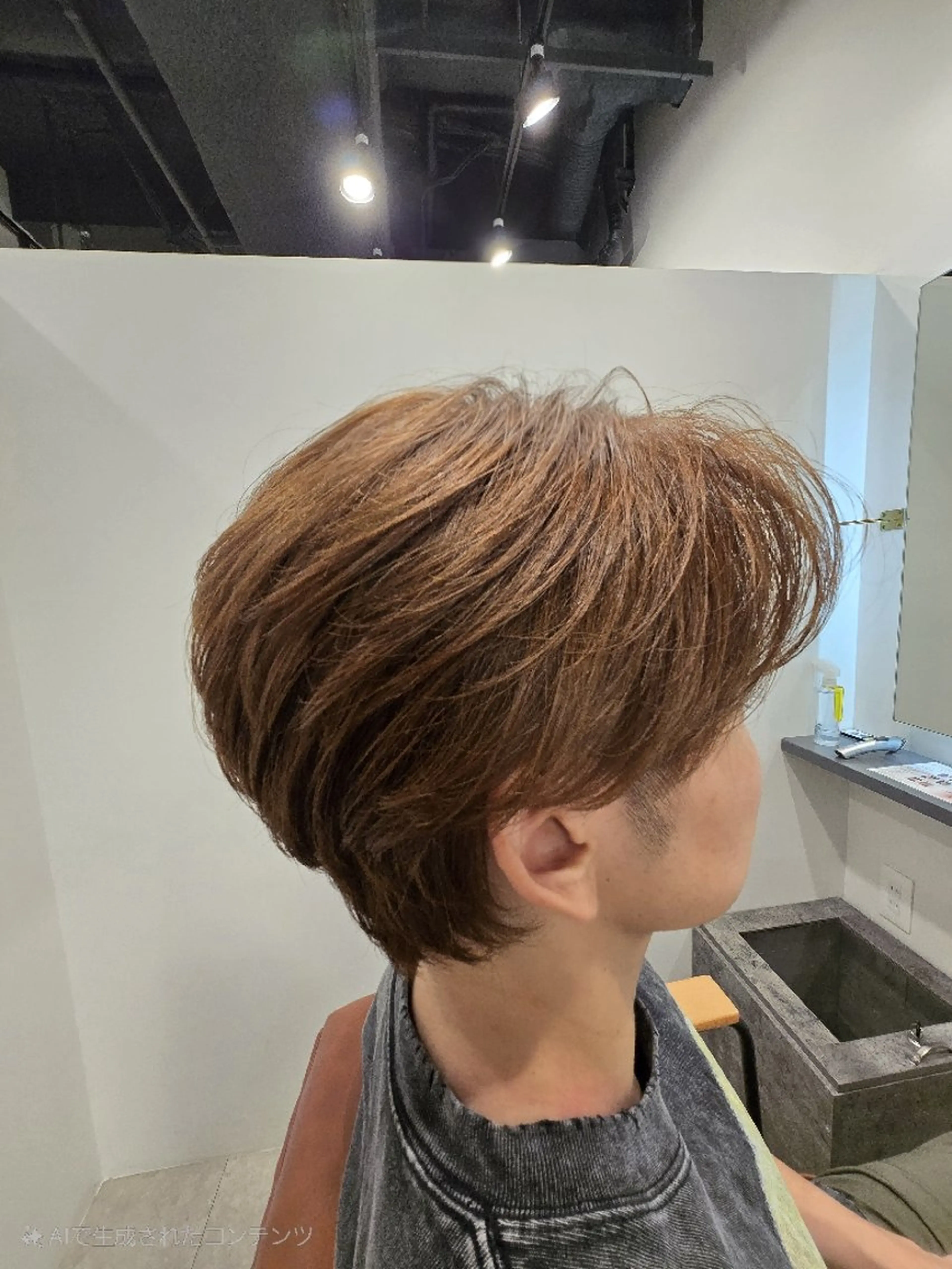 メンズ カット ヘアカラー from…所属・from…/ IPPEIのヘアスタイル