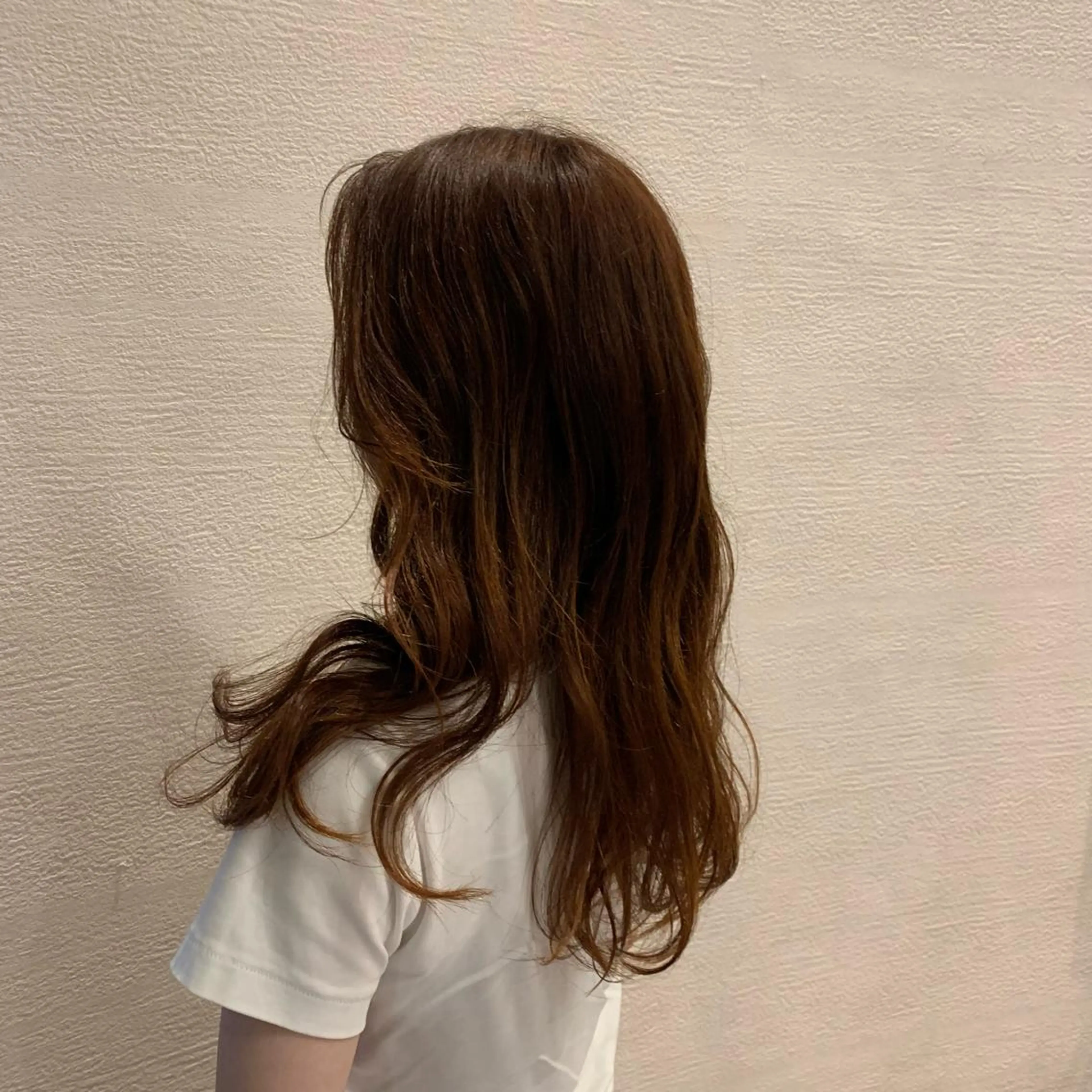 ロング カラー オレンジ NUMBER天王寺 ほたる⭐️のヘアスタイル