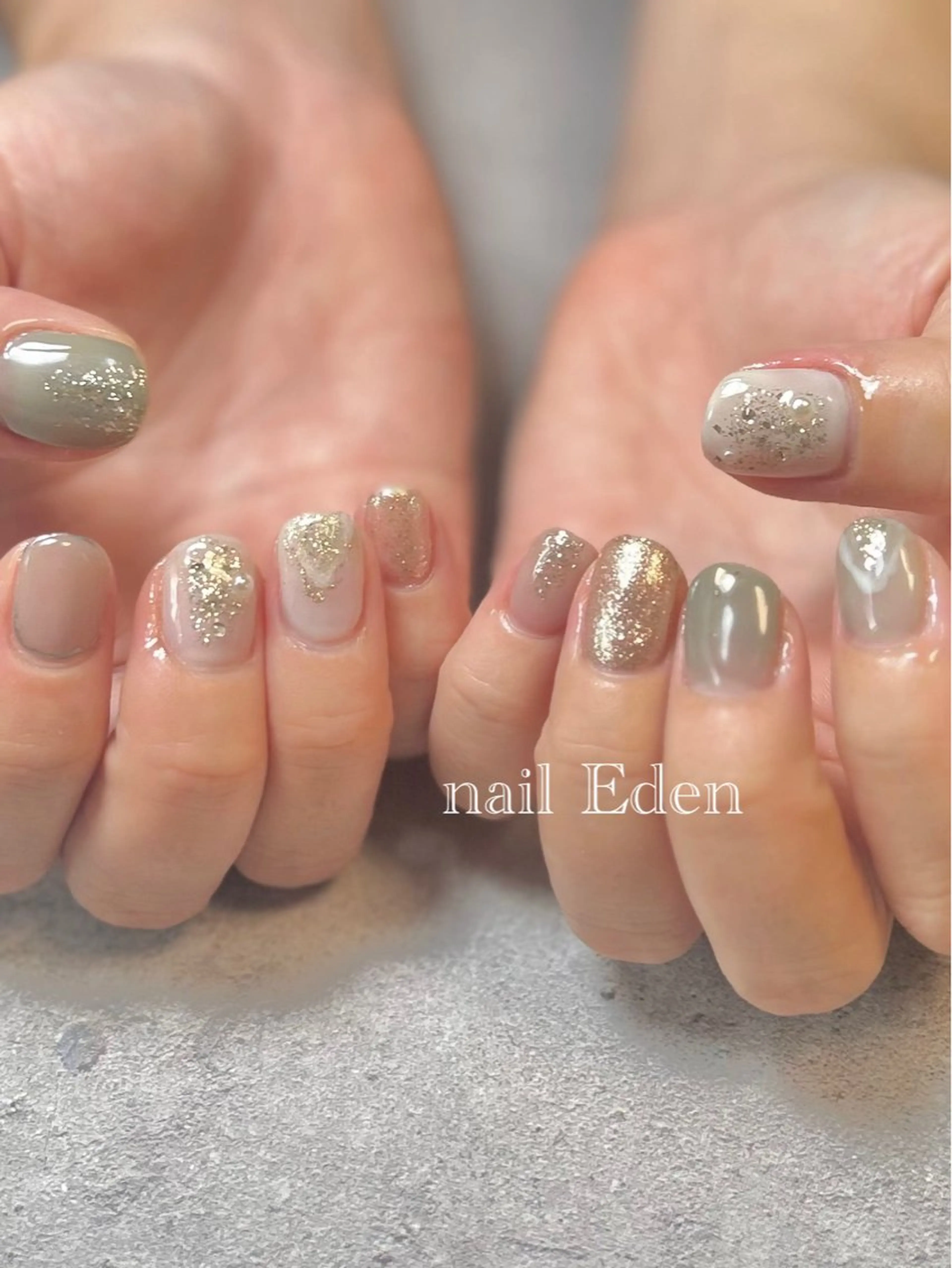 ネイル 持ち込み Eden ♾️のネイルデザイン