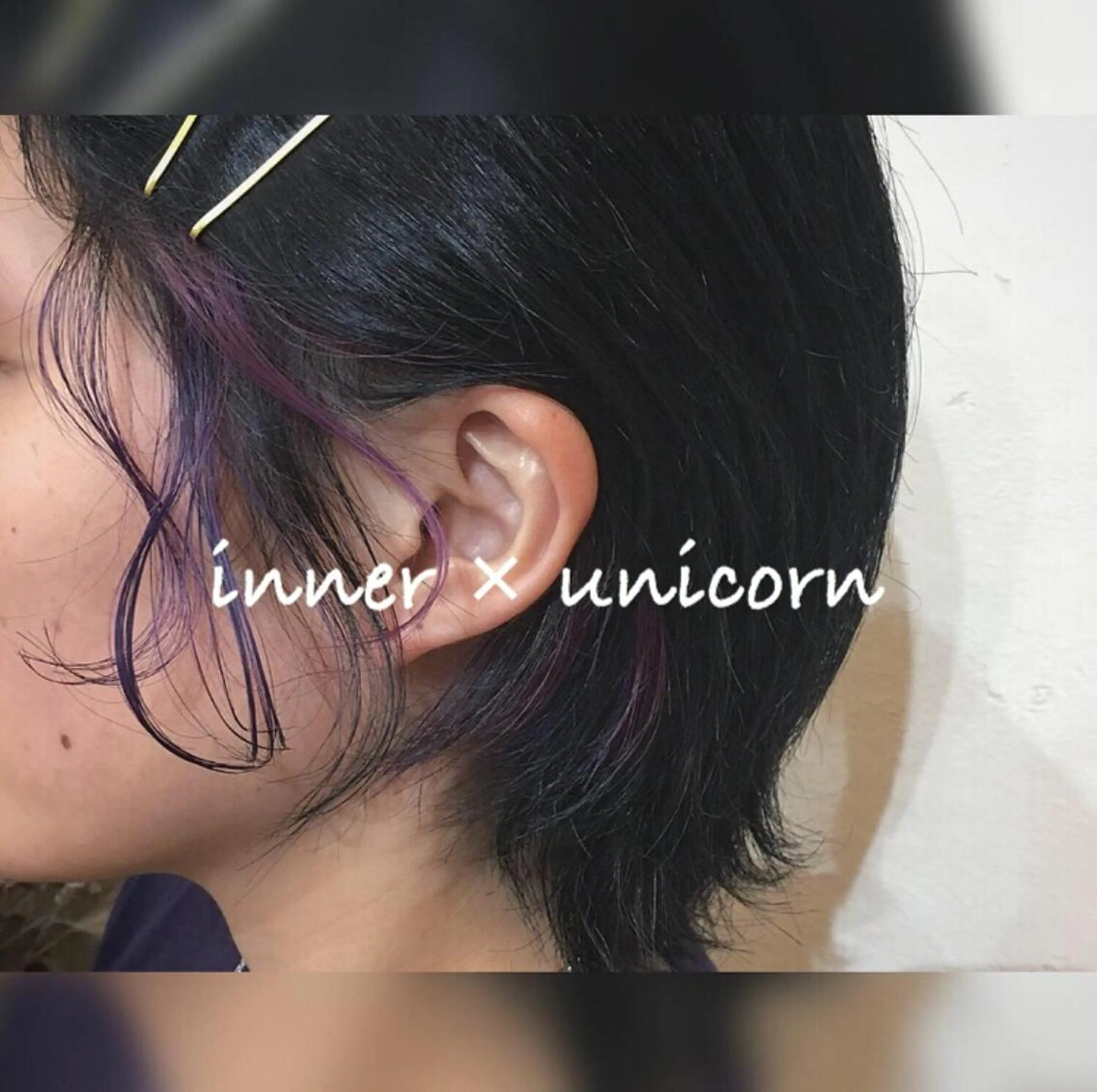 ショート カラー イヤリングカラー ピンクカラー パープルカラー 【浜松・豊橋】 ニシモトのヘアスタイル