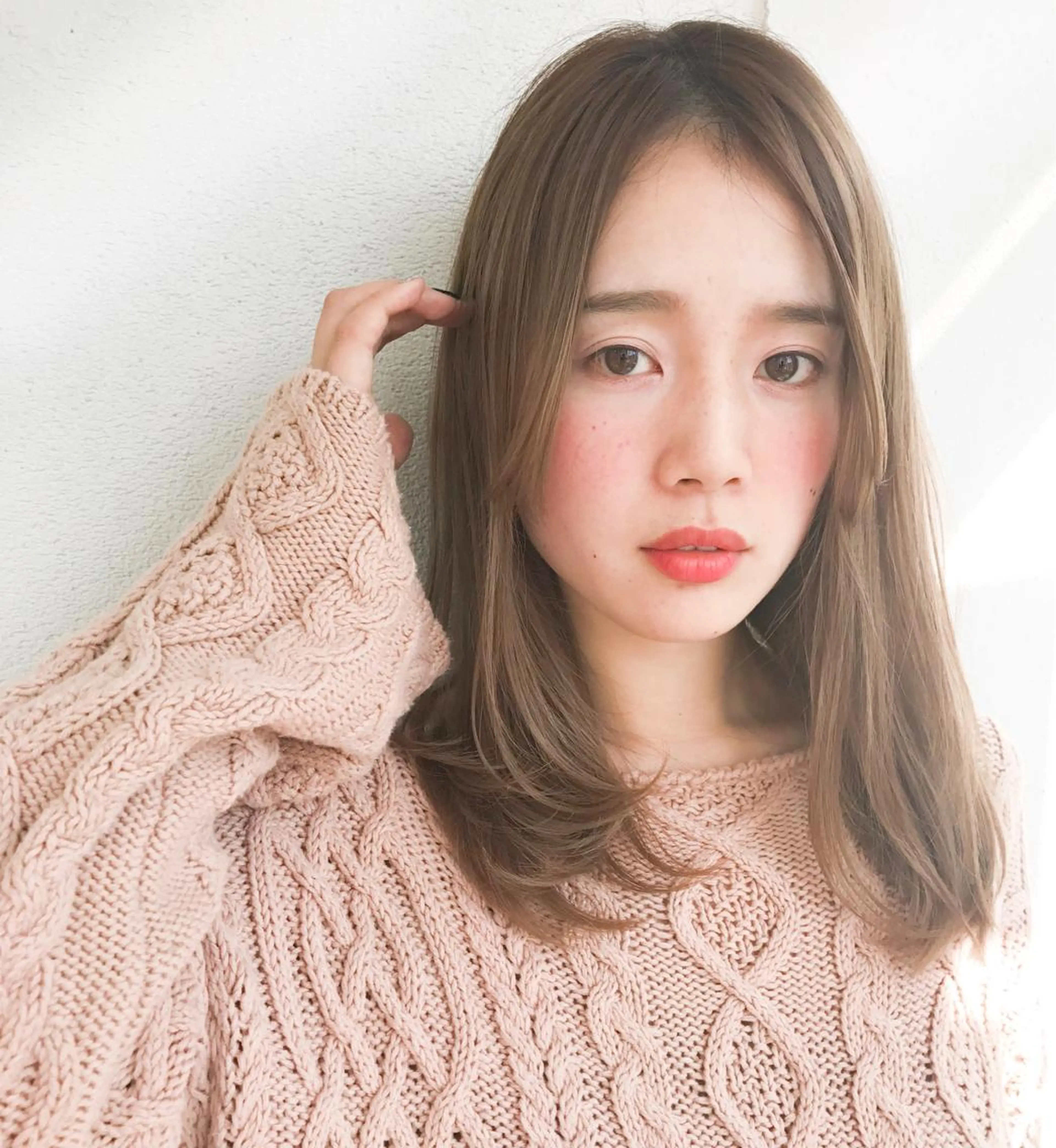 ミディアム カラー カット ヘアカラー トリートメント 大人かわいい💍🤍 ボブ/ショートボブのヘアスタイル