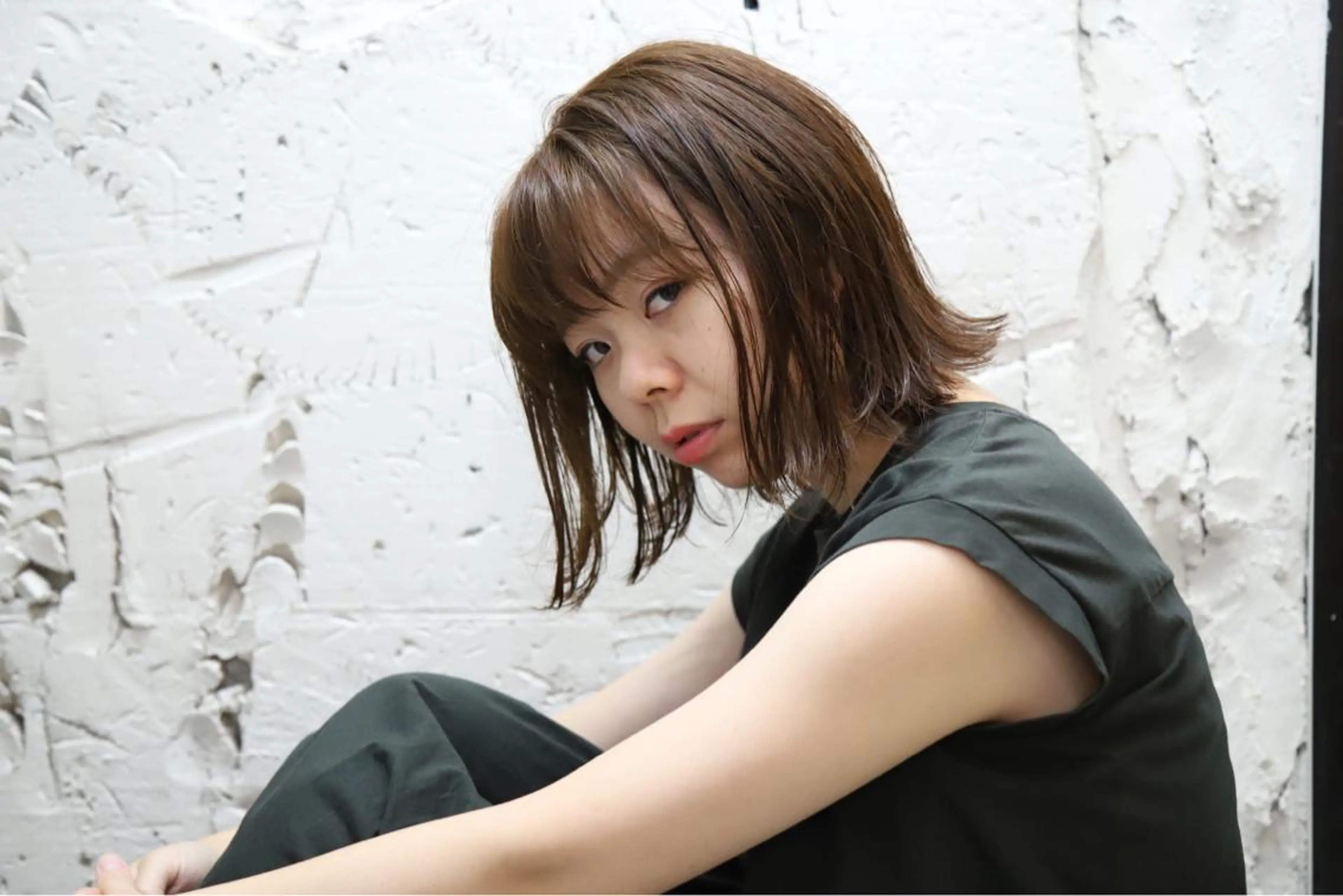 ミディアム 中山 泰徳のヘアスタイル