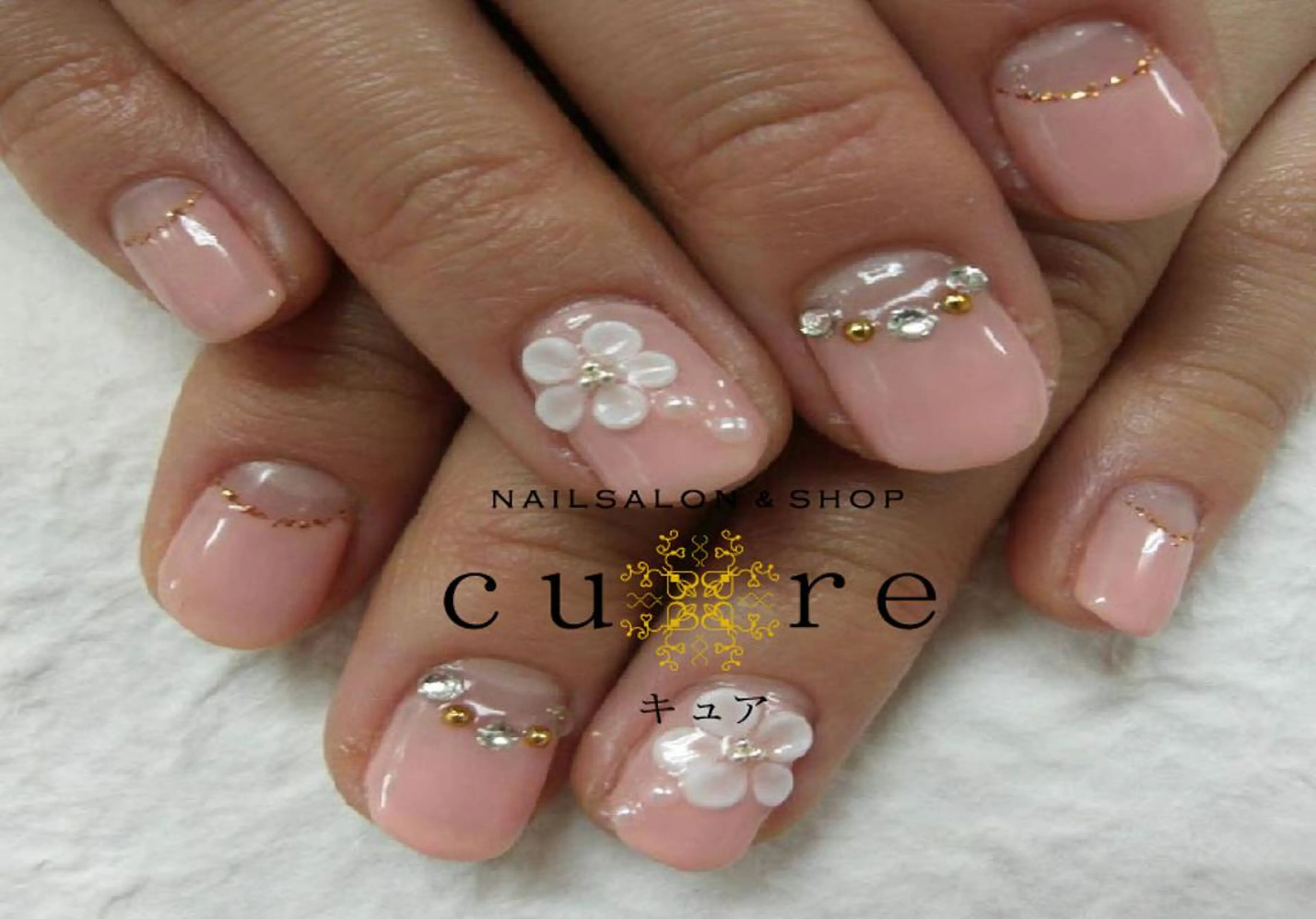 ショート ネイル ネイルサロン Cureのネイルデザイン