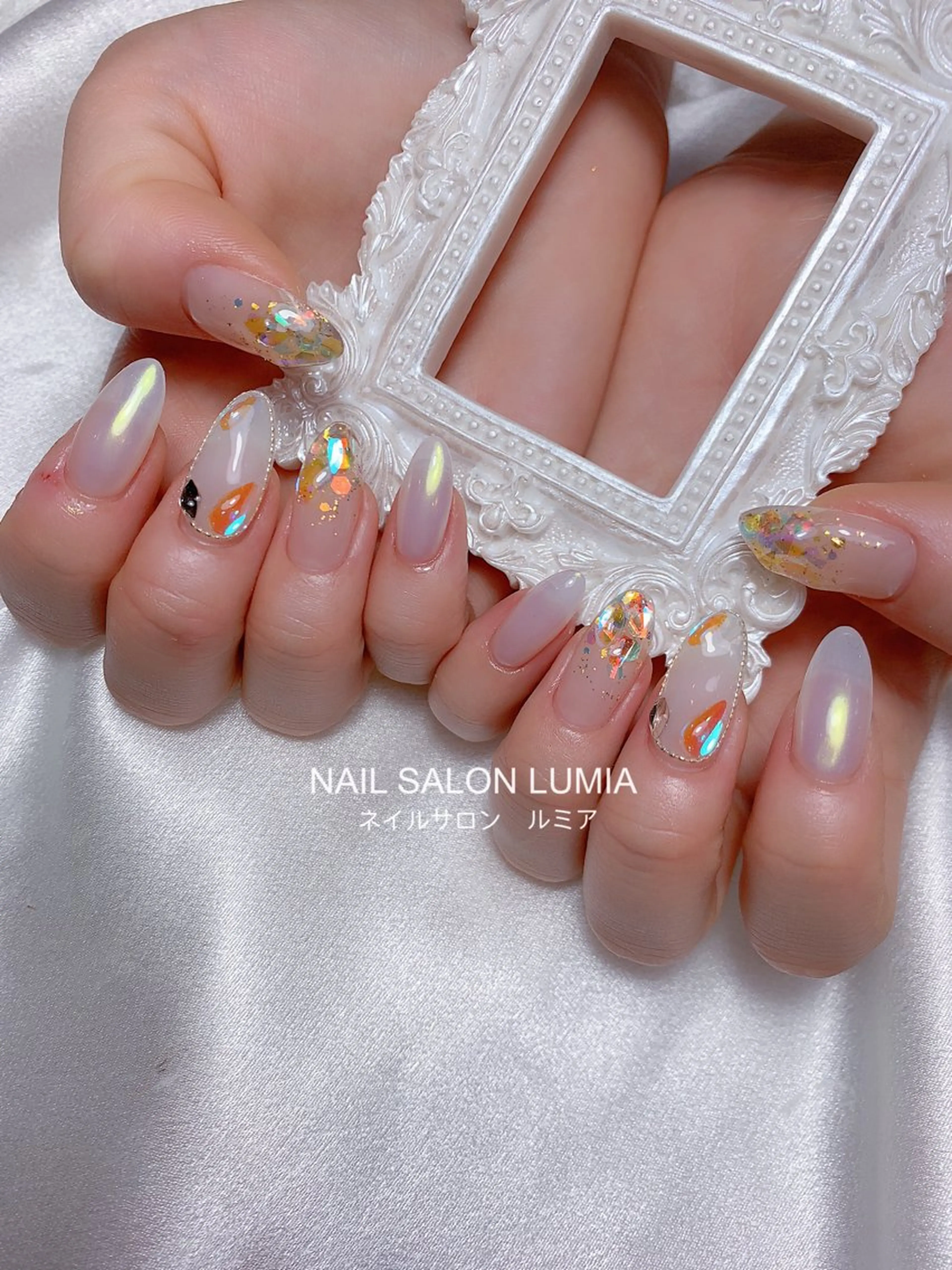 ネイル ハンドネイル ネイルサロン ルミア Lumia 店長のネイルデザイン