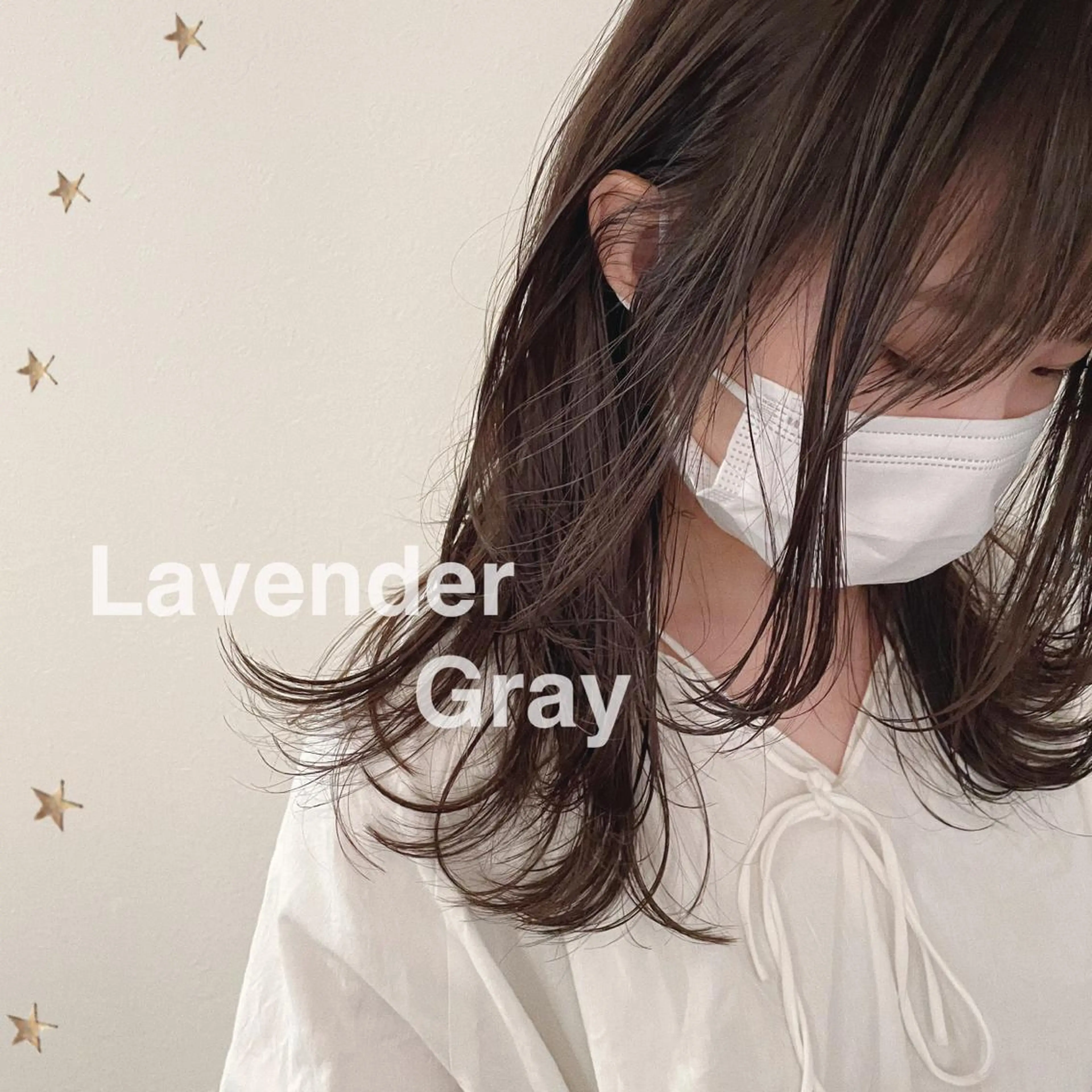 セミロング カラー カット ヘアカラー 市川 千夏のヘアスタイル