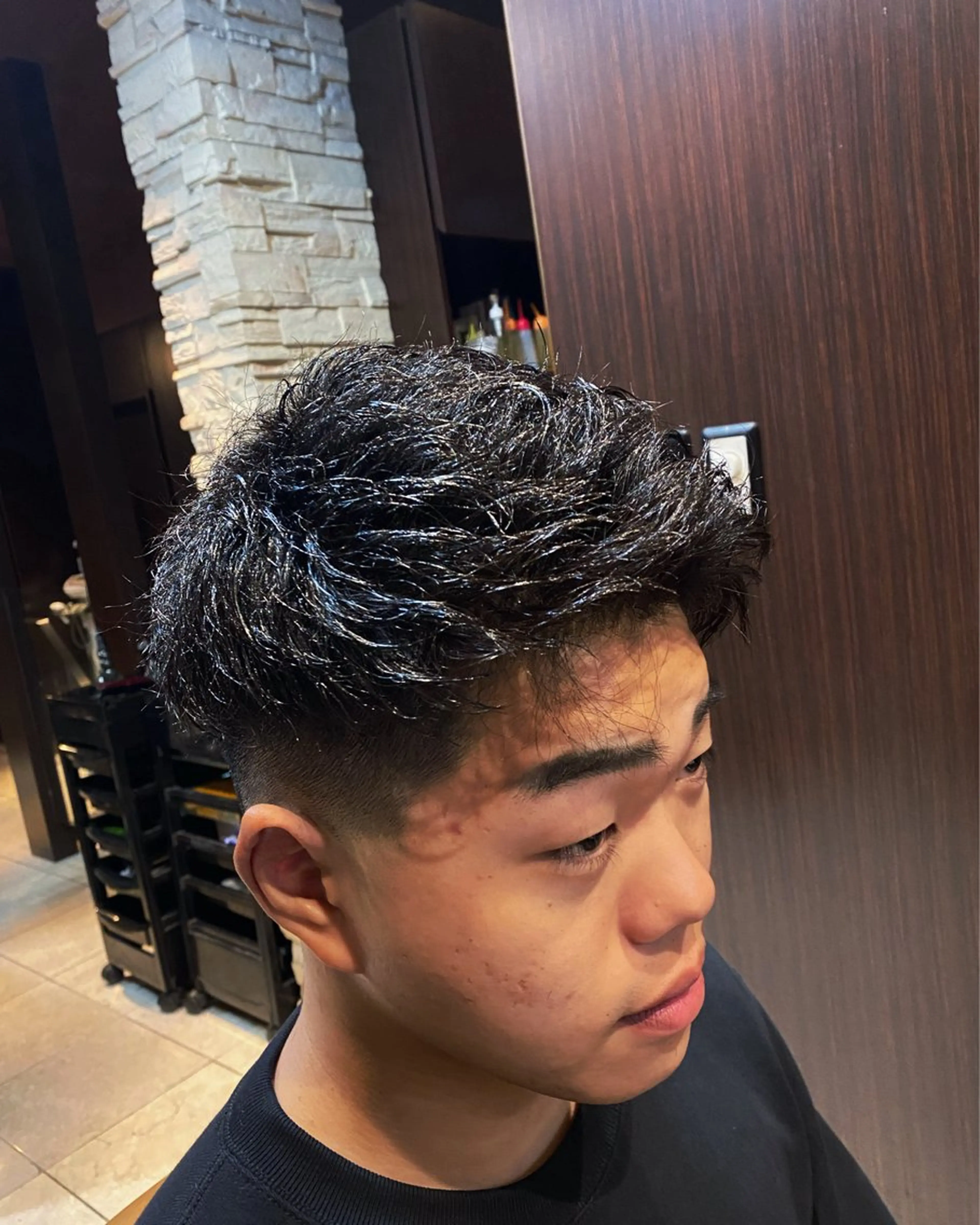 ショート 北川 竜也のヘアスタイル