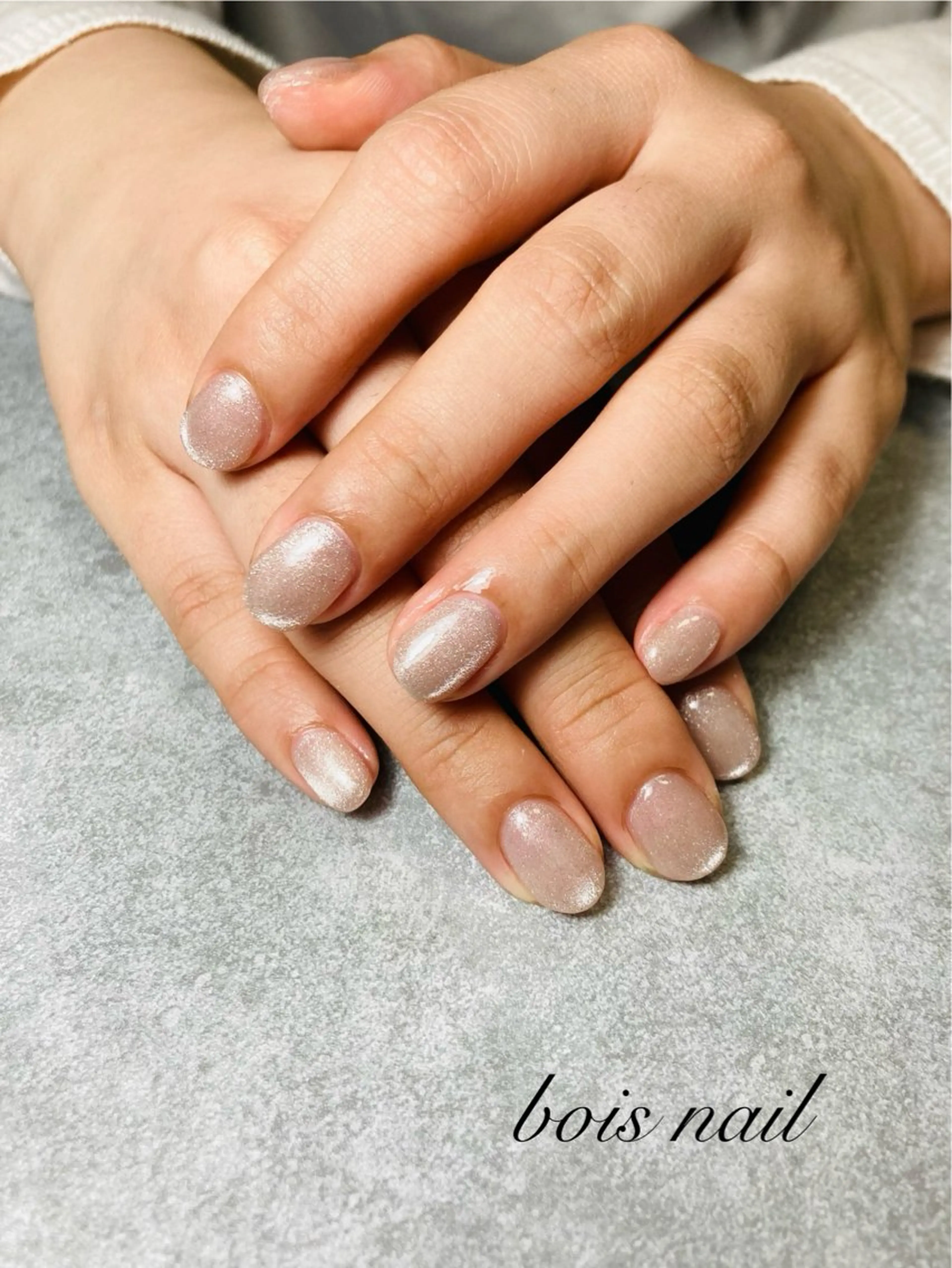 ネイル マグネットネイル bois nail ボワネイル北巽のネイルデザイン