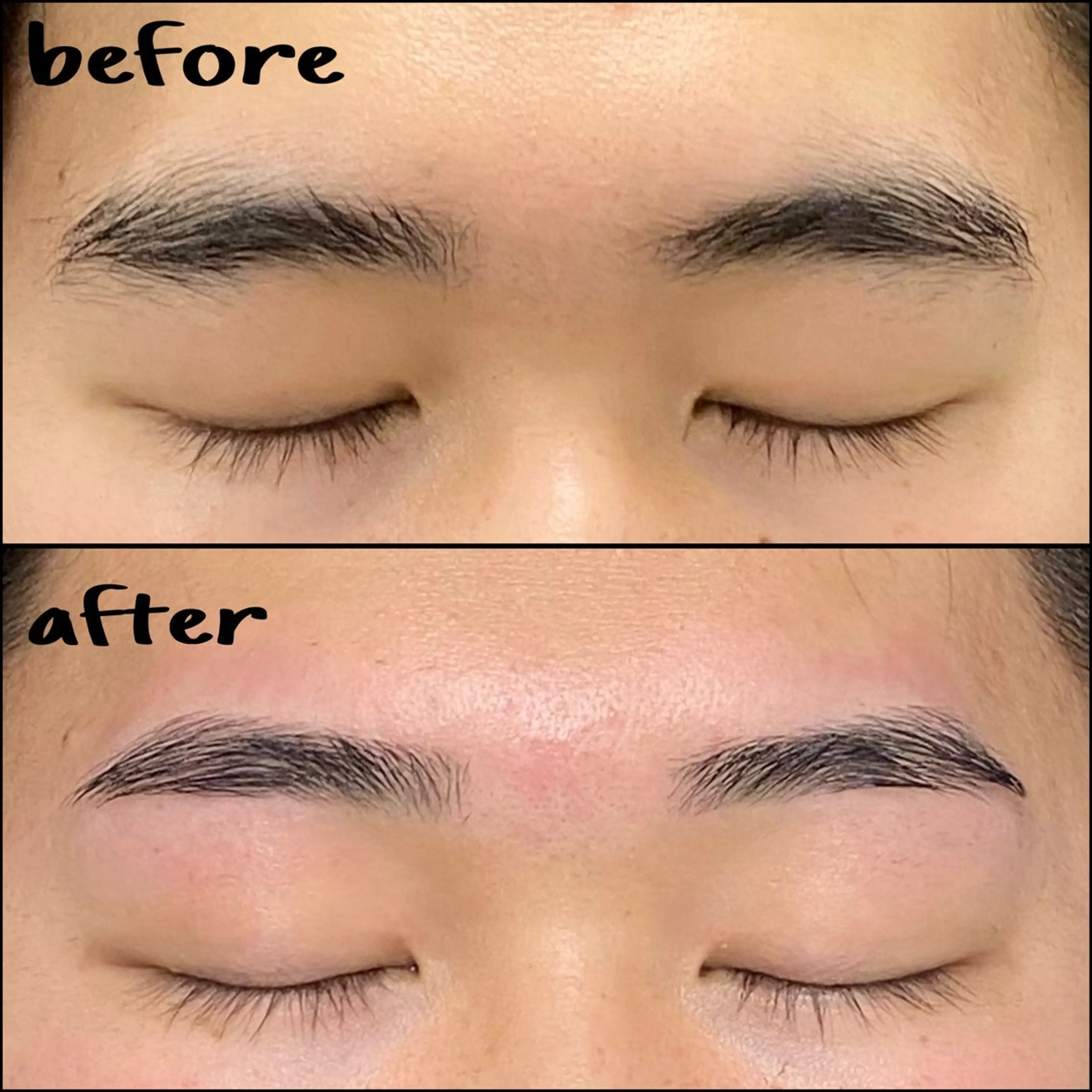 アイブロウ ワックス脱毛 シールエクステ 🐁ONOの眉毛・アイブロウイメージ