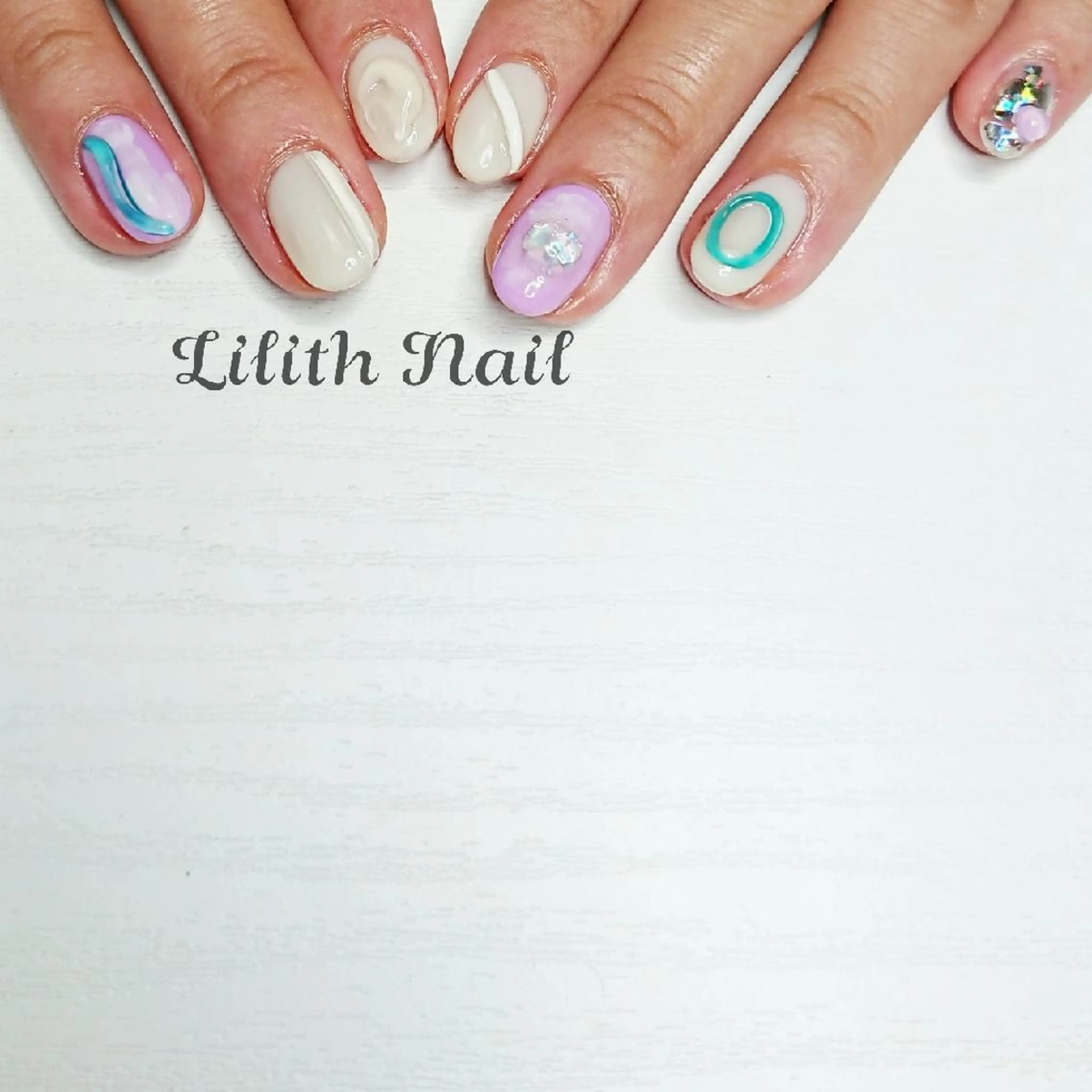 ネイル ニュアンスネイル ハンドネイル Lilith Nailのネイルデザイン