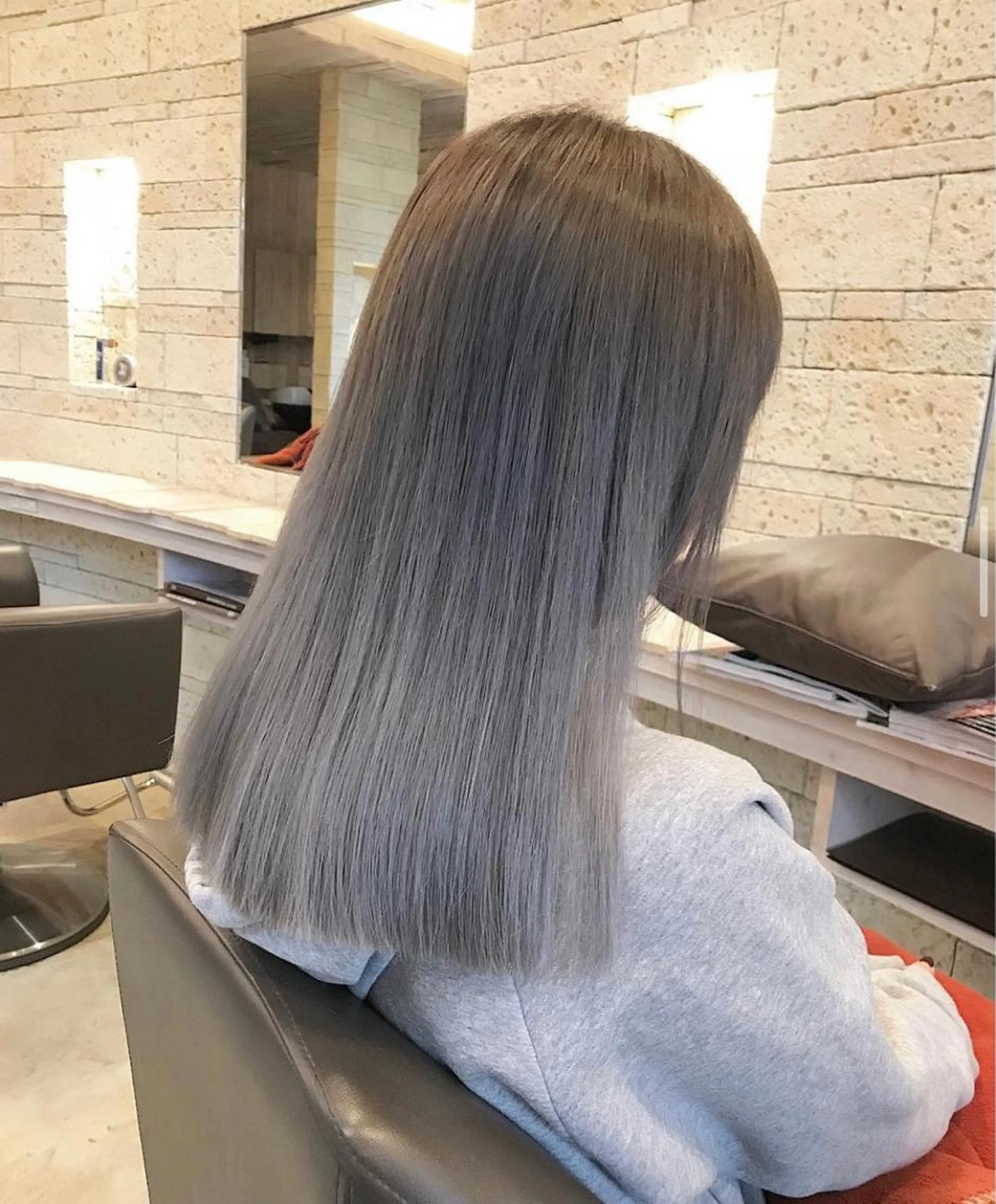 ★縮毛矯正+カット+トリートメントの写真