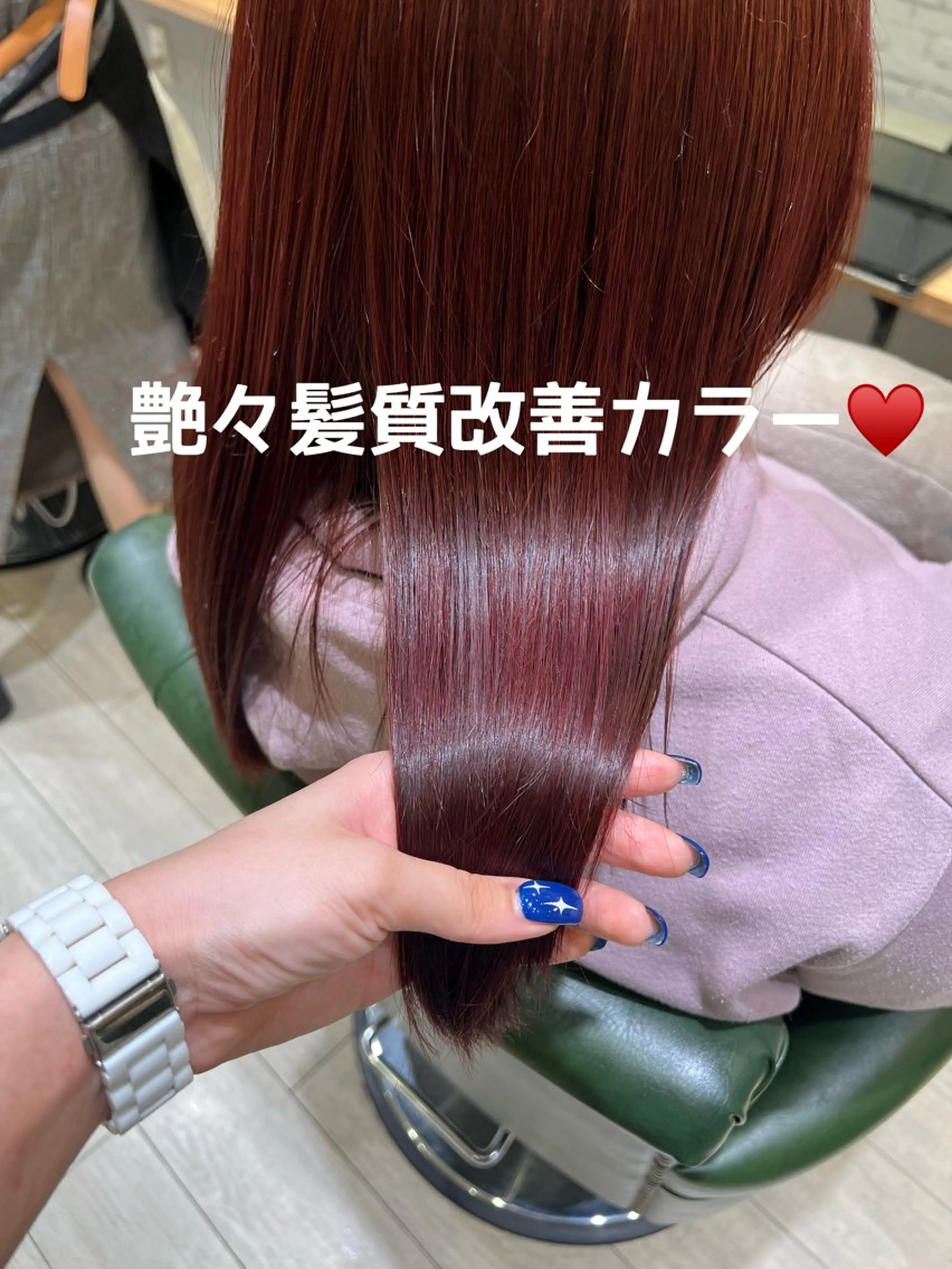 ミディアム カット ヘアカラー melca. Amiのマツエク・マツパデザイン