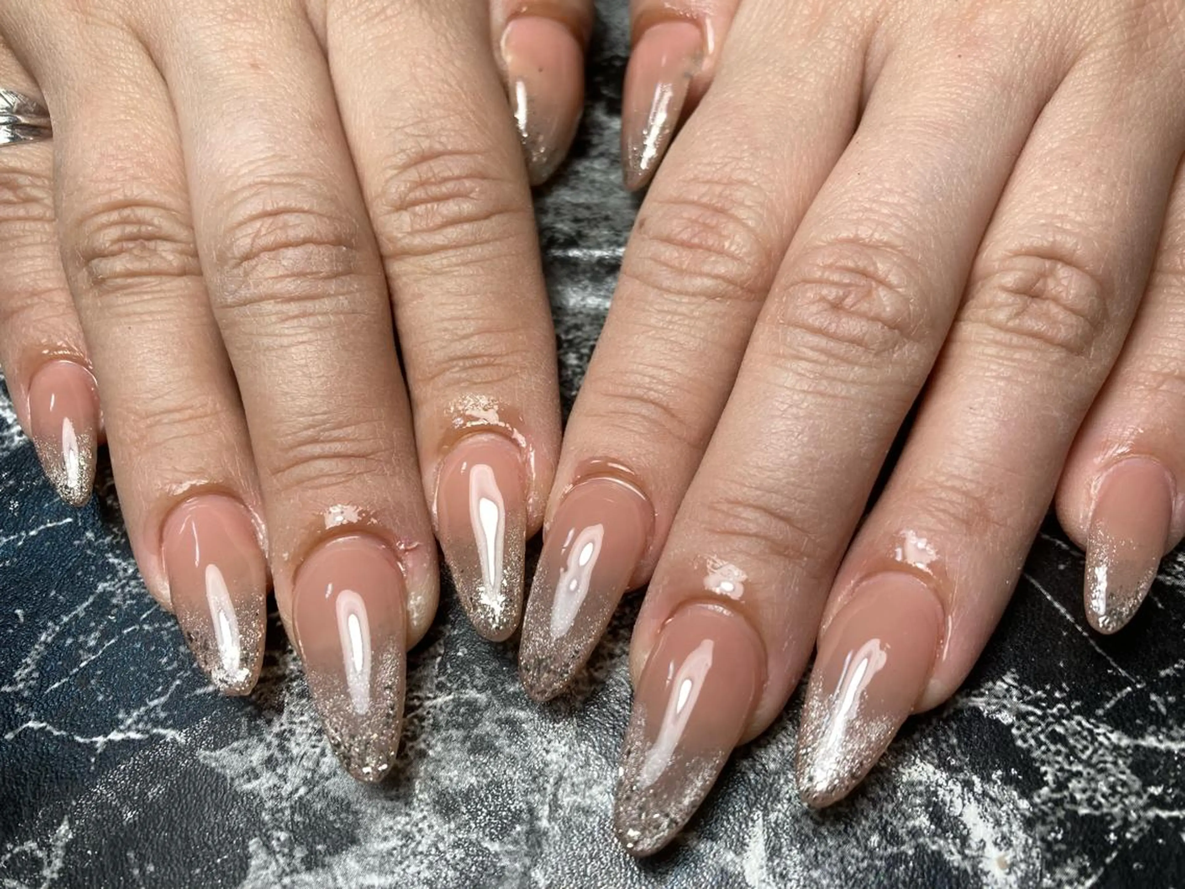 ロング ネイル スカルプネイル ハンドネイル フットネイル ✴︎ Delightのネイルデザイン