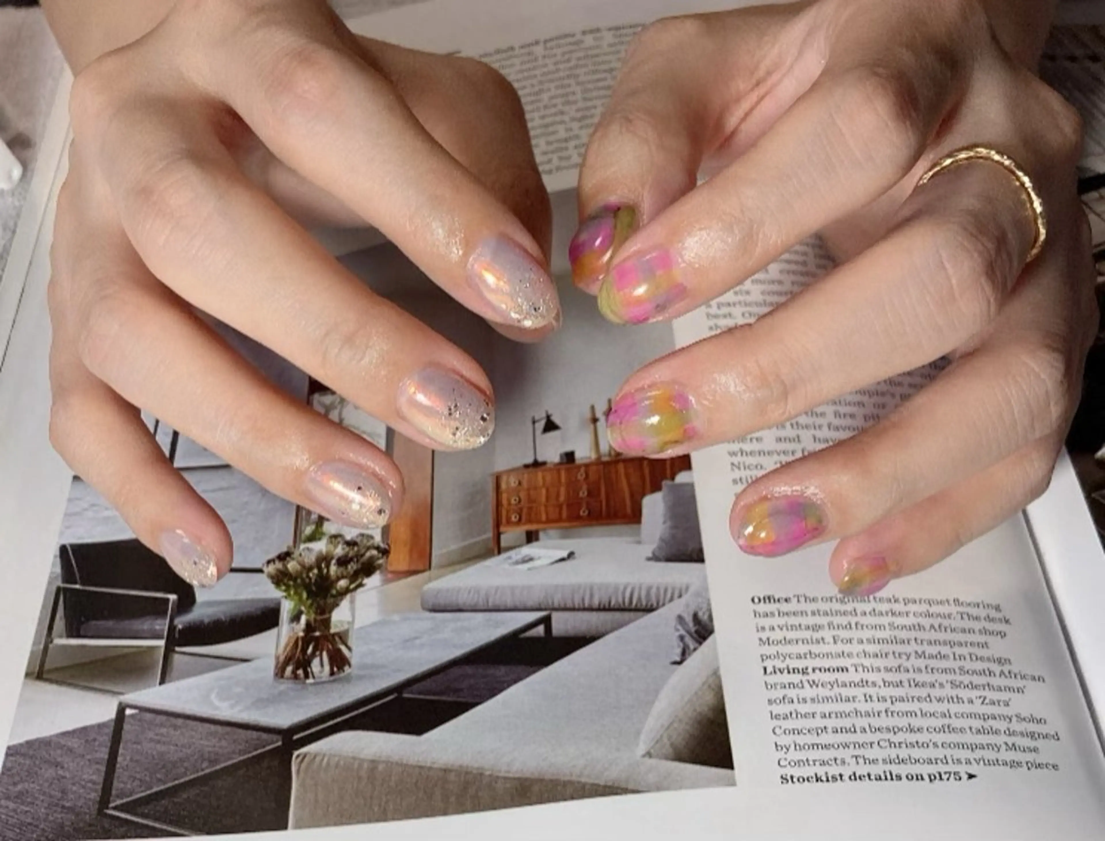 ネイル ハンドネイル Lofi nails ゆきこのネイルデザイン