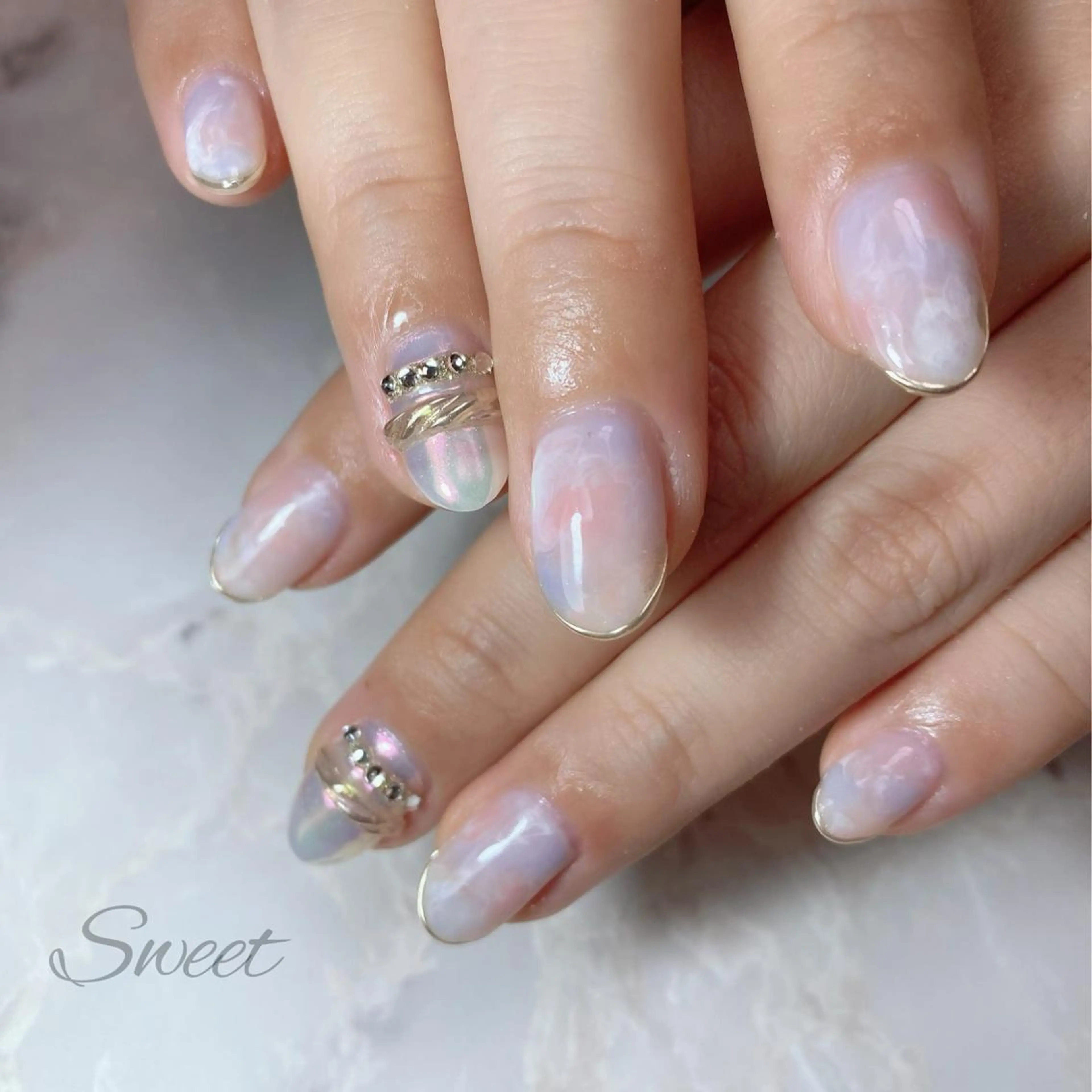 ネイル sweet 仲野陽子のネイルデザイン