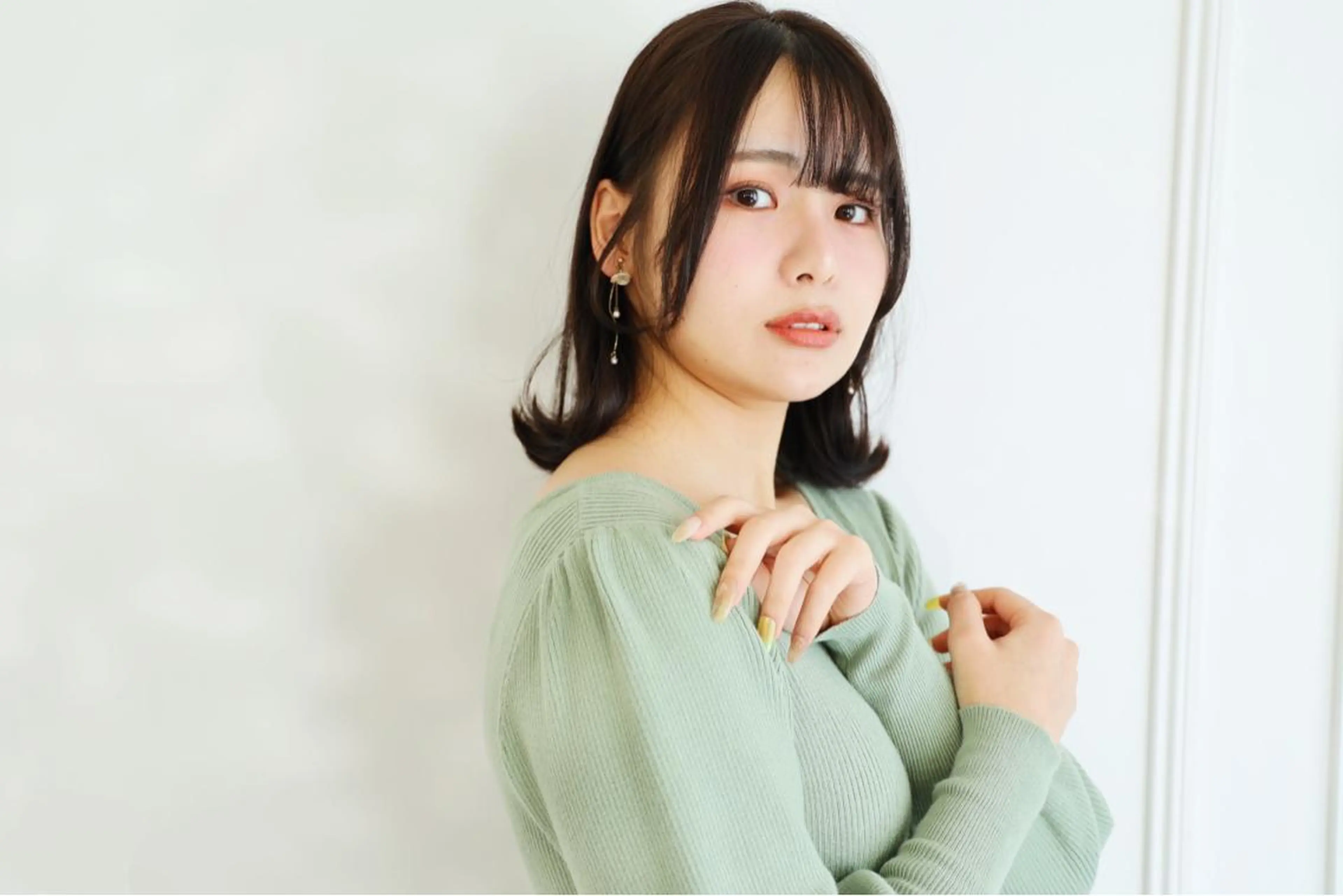 ミディアム hair make powder 薮本のヘアスタイル