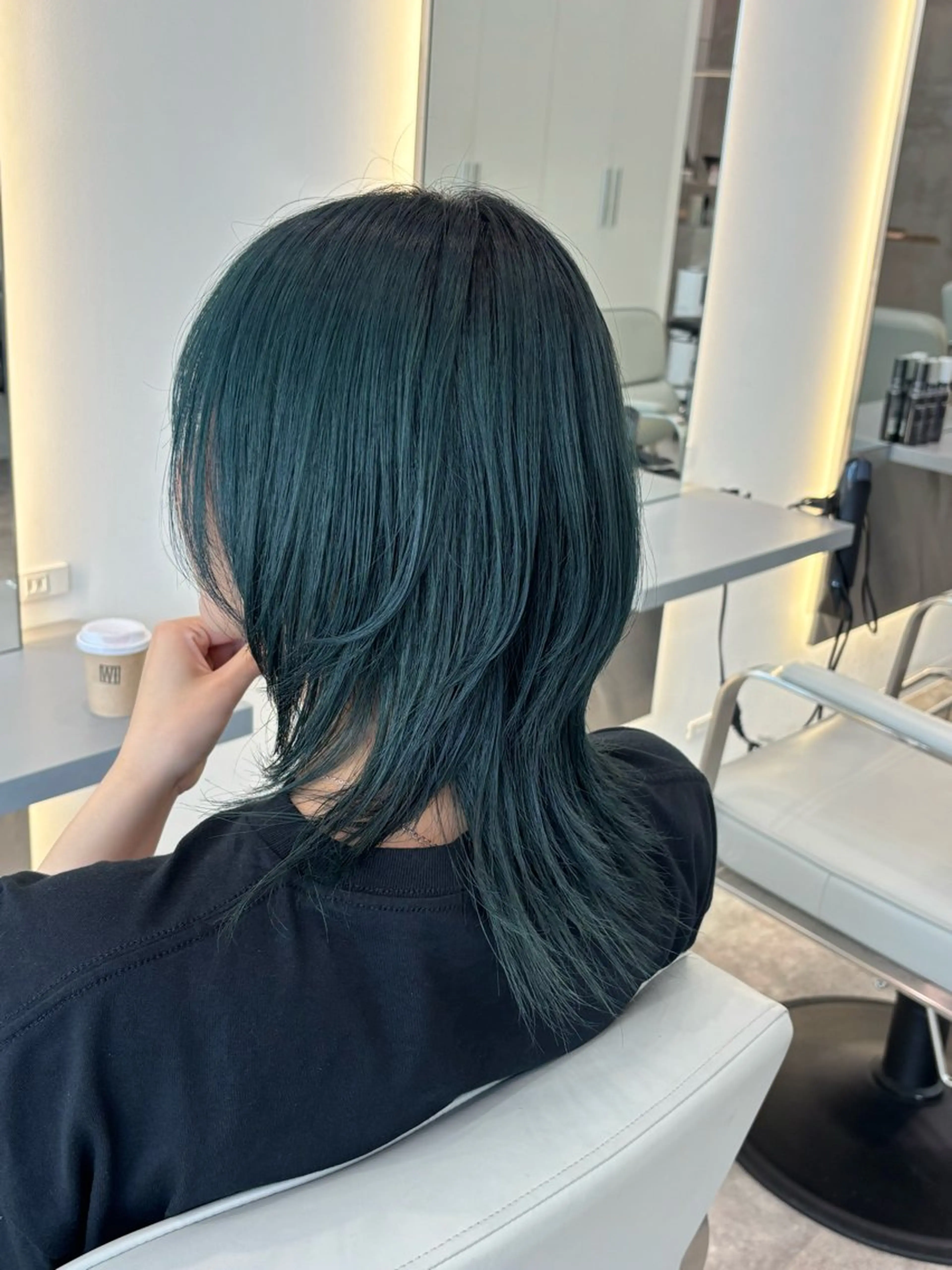 ミディアム ヘアカラー ALLY所属・🫧透明感カラー🫧 AYANAのヘアスタイル