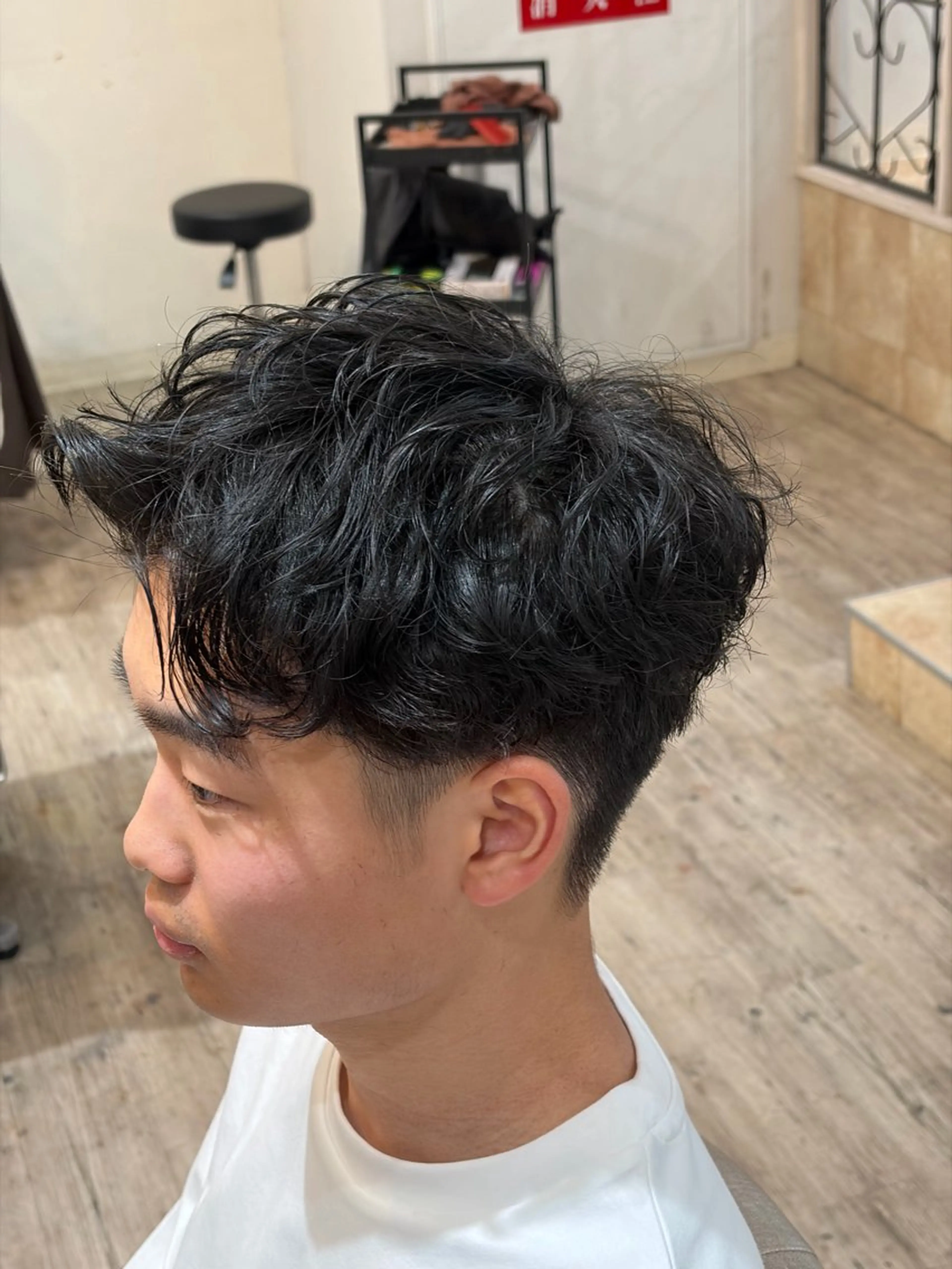 メンズ カット パーマ 京橋メンズ特化/ 店長/ヤマダのヘアスタイル