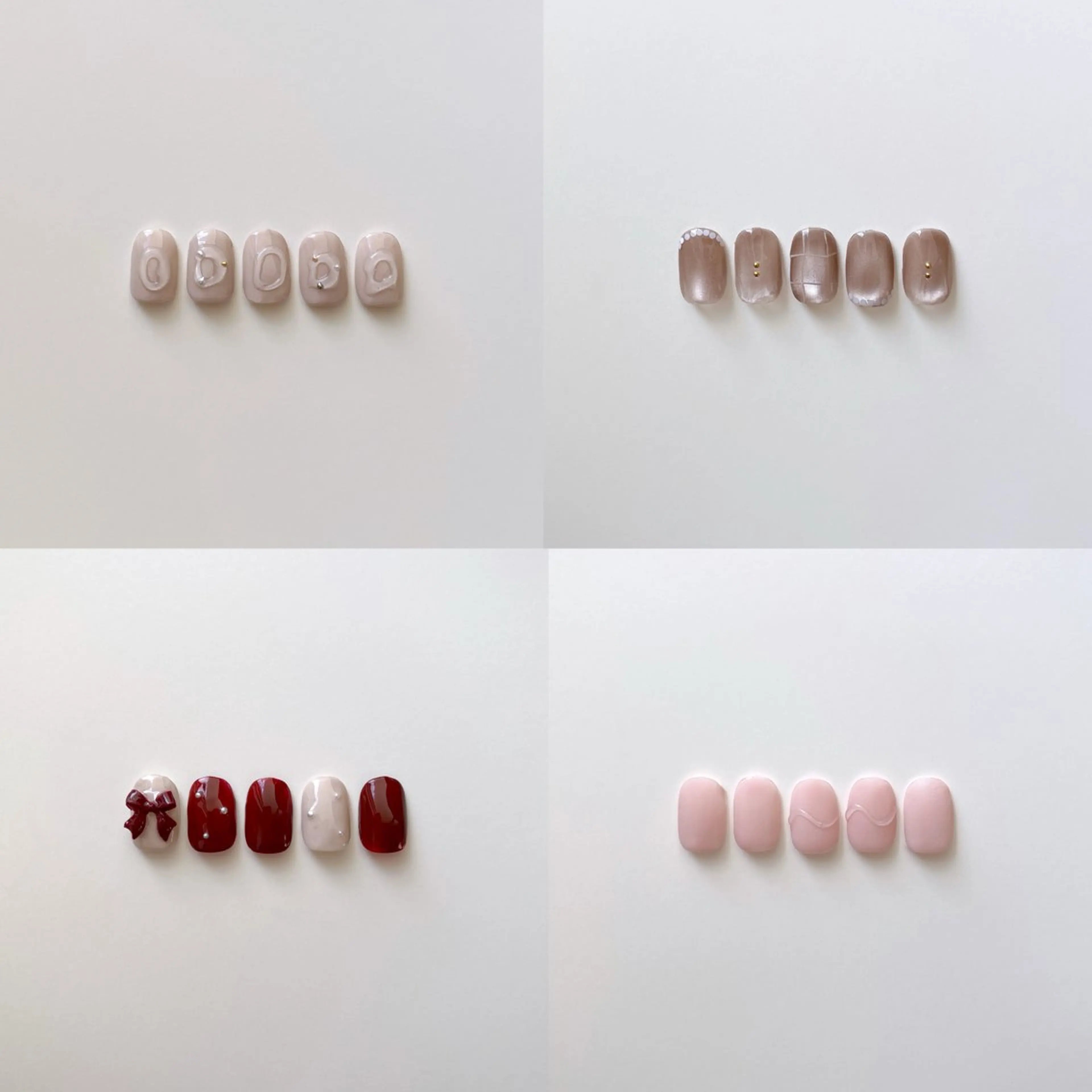 ネイル ハンドネイル Angelique 平形/高崎のネイルデザイン