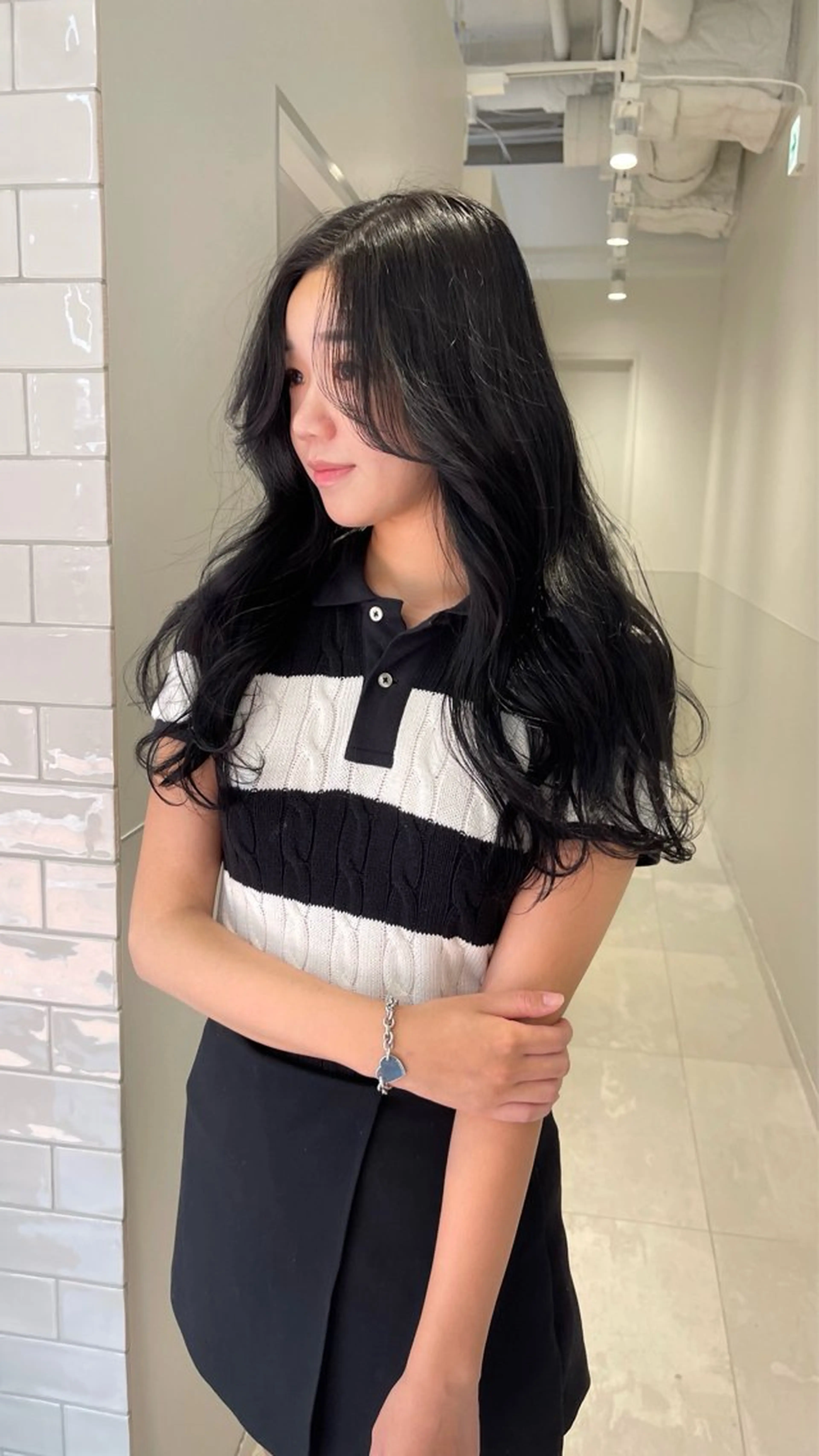 【似合わせ】透明感ワンカラー🫧🌈ブリーチ無しの赤み、オレンジを完全に消すような垢抜けカラー💫の写真