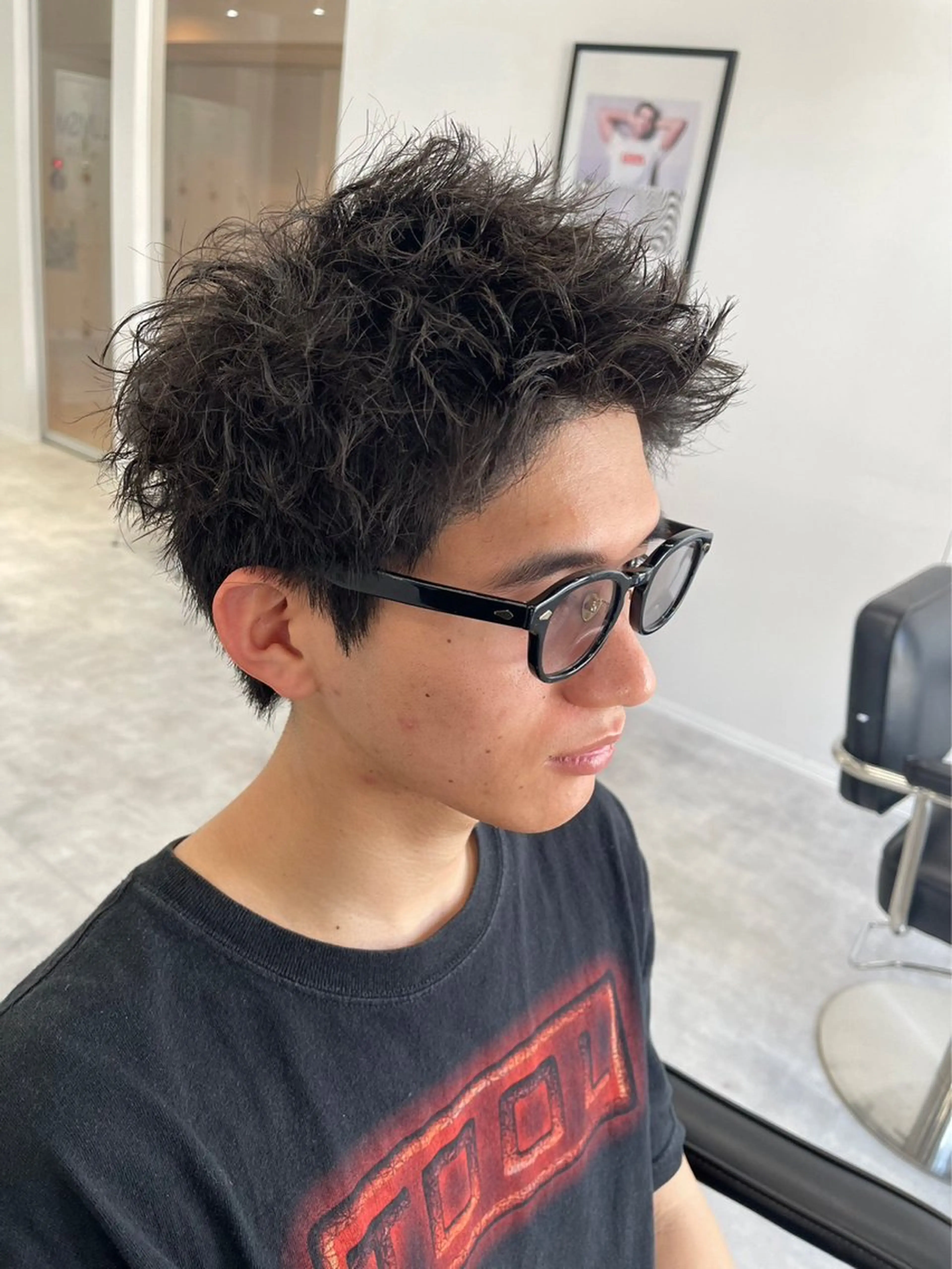 パーマ メンズ カットモデル募集中 新潟万代/こたろ🐯のヘアスタイル