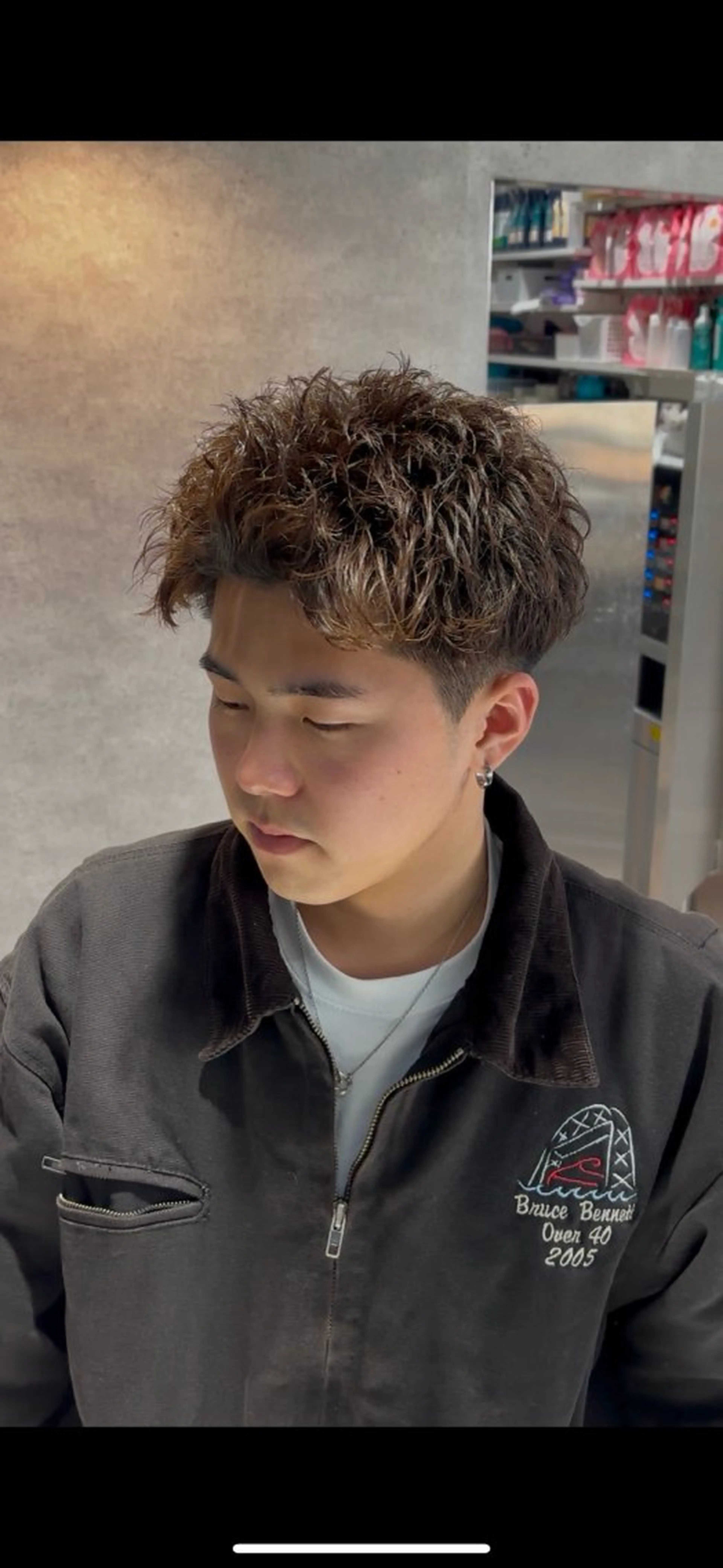 パーマ メンズ メンズパーマ 🔥メンズカット＋ パーマの達人🔥のヘアスタイル