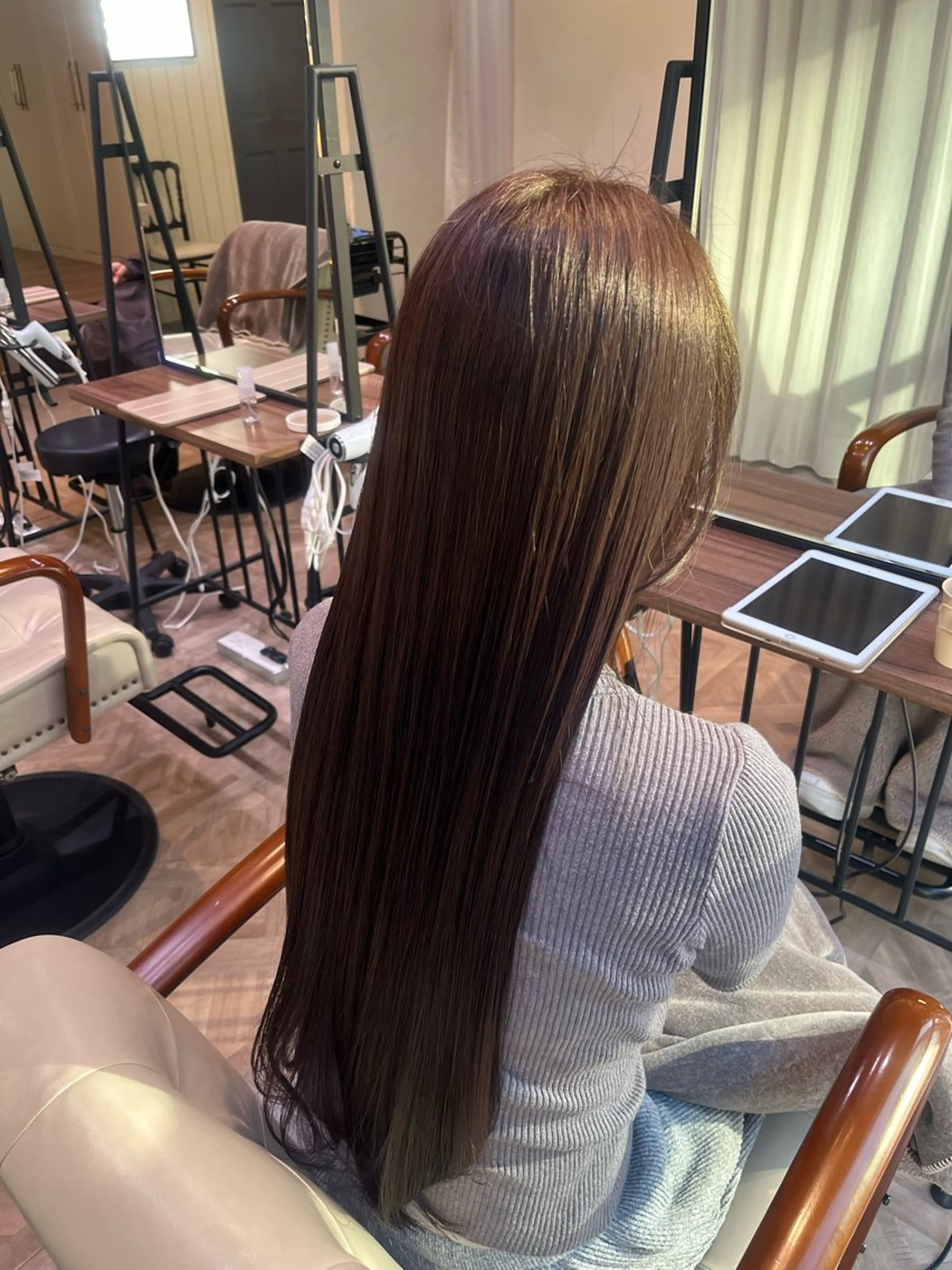 ロング shirof shinjuku所属・福地海和 ／カットモデル募集中のヘアスタイル