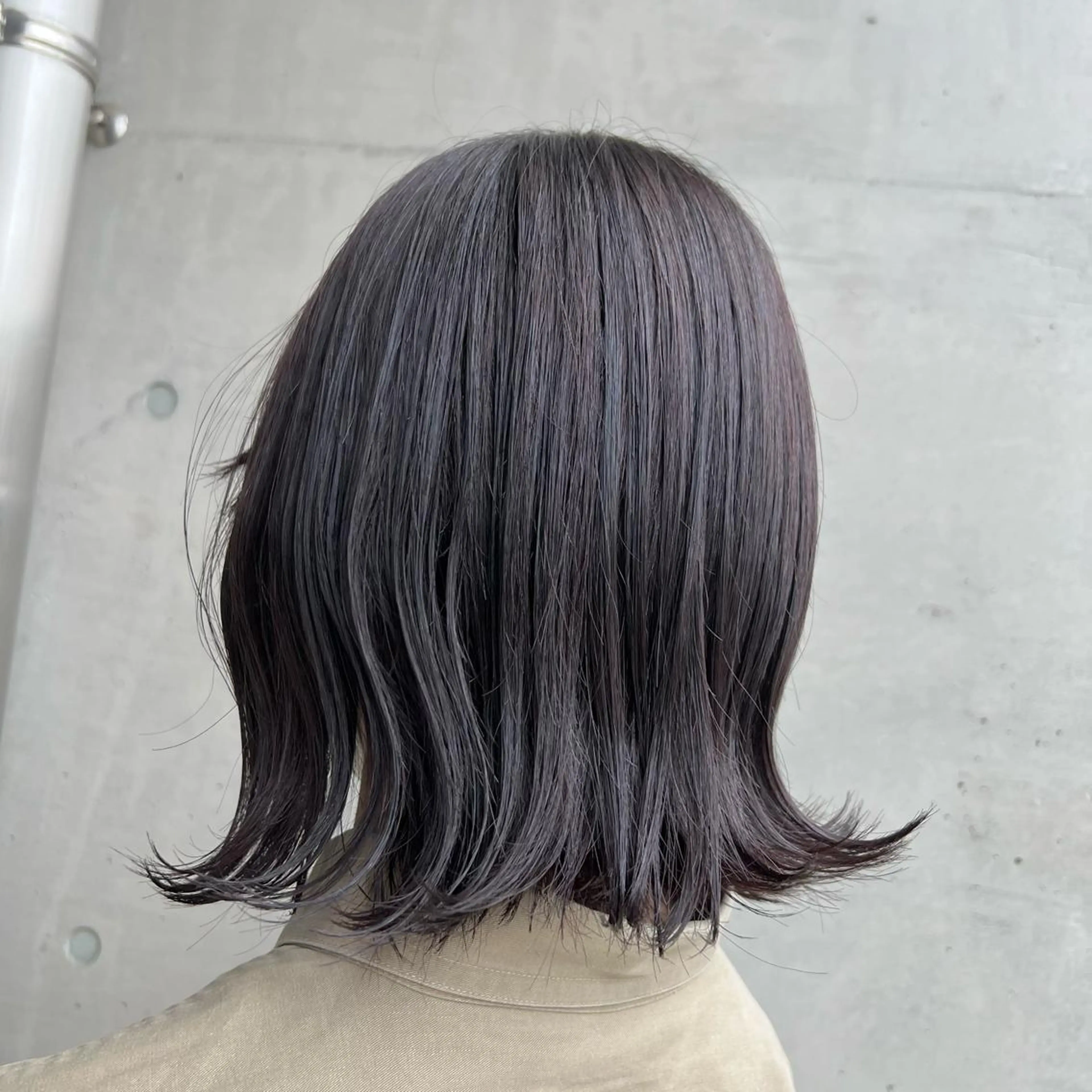 カラー グレージュ ラベンダーカラー ラベンダーグレージュ ラベンダーグレー ヘアカラー トリートメント stylist 🐶内藤 成香のヘアスタイル
