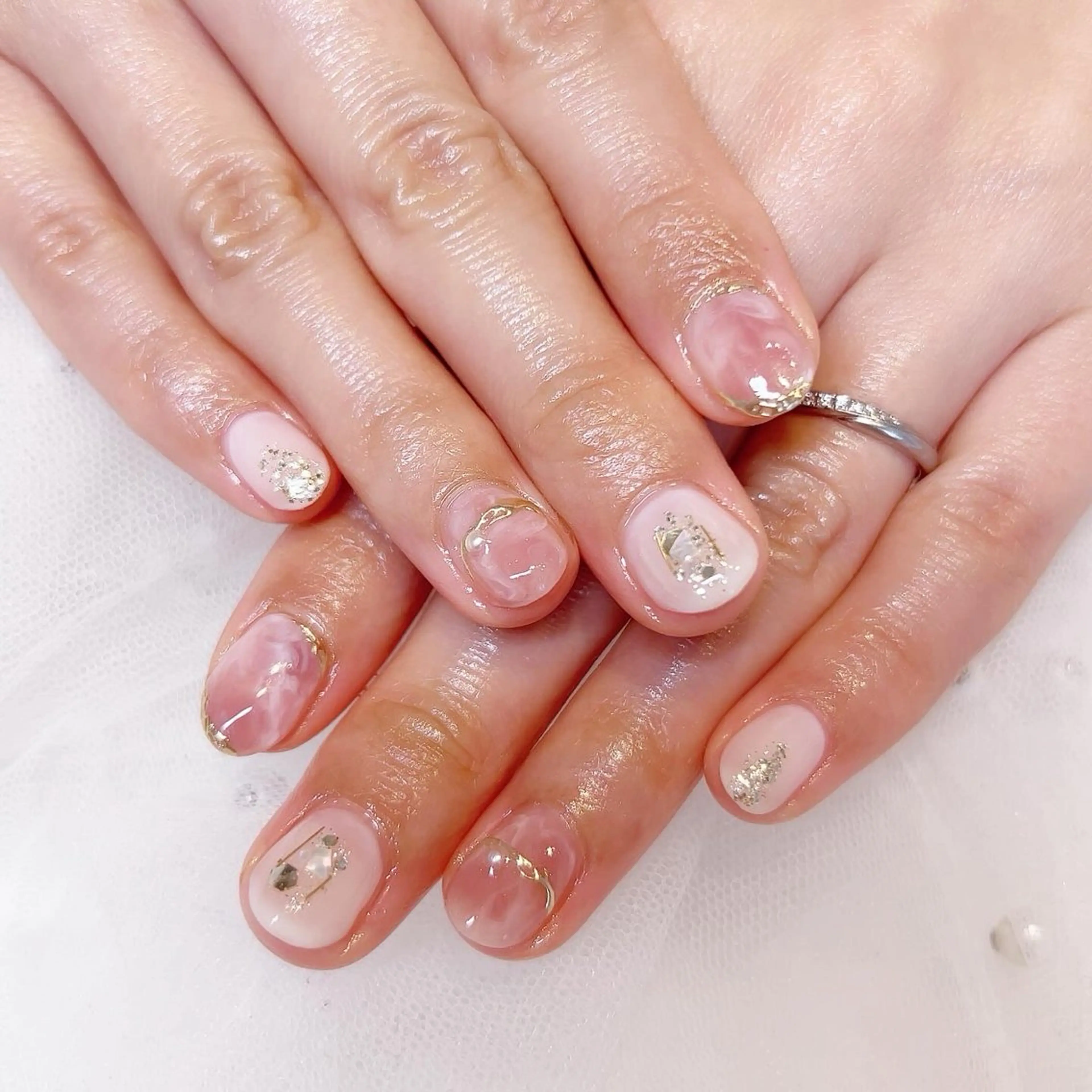 ネイル ハンドネイル nail salon pearのネイルデザイン