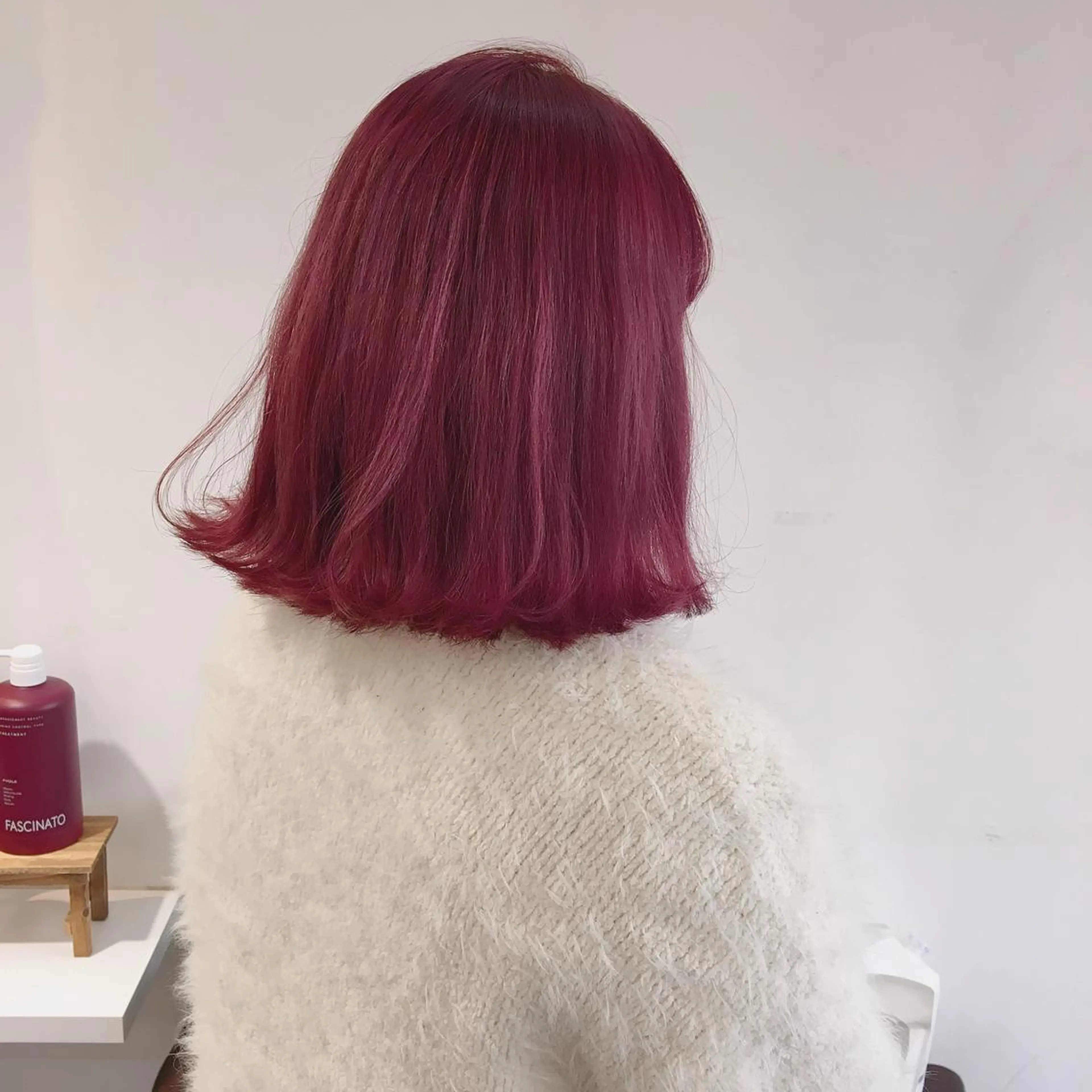 ミディアム カラー ブリーチ ピンクカラー 韓国風ヘア beauty   beast 西新店のヘアスタイル