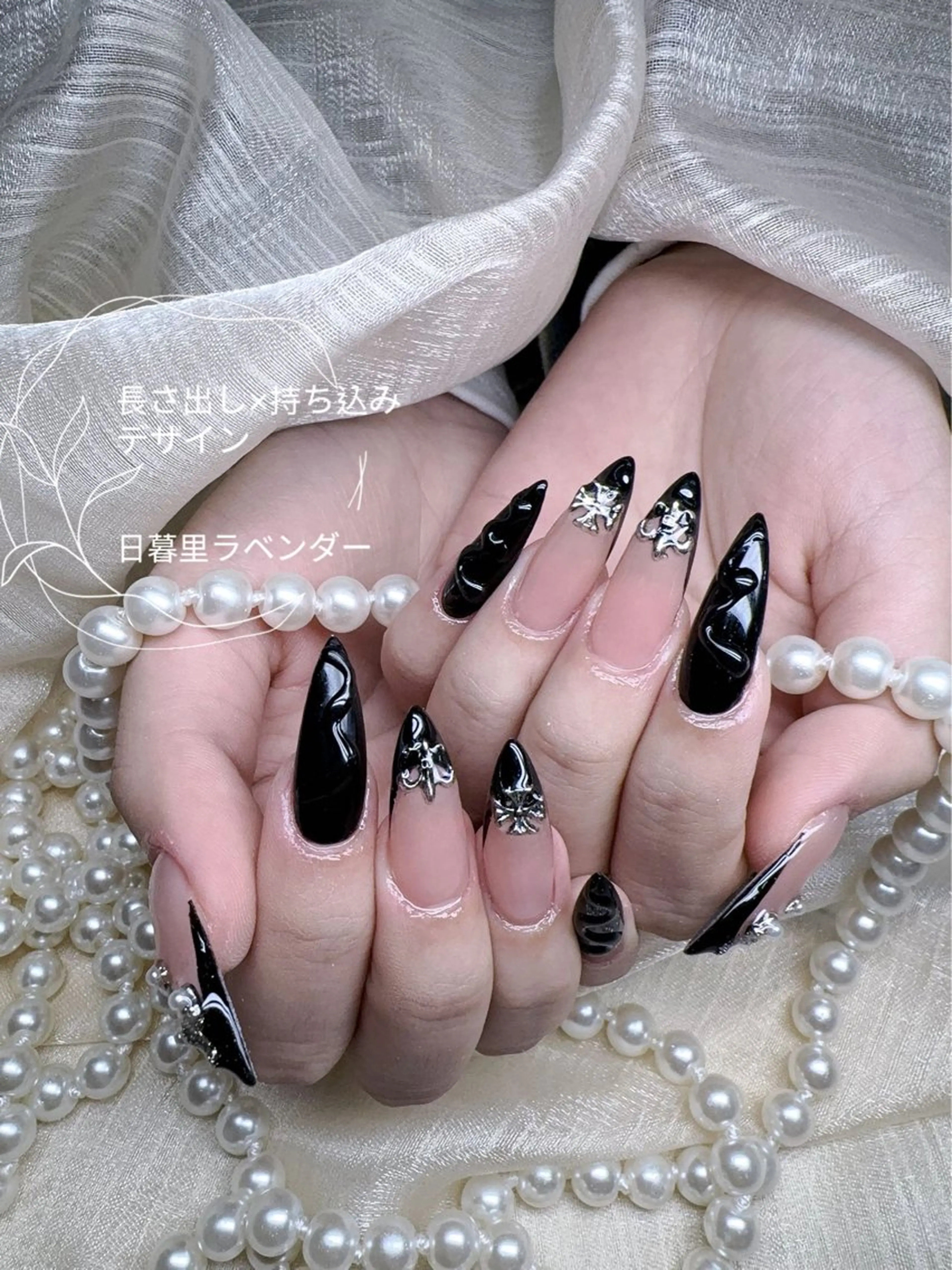 ネイル ラベンダー💖日暮里 ルル💖ネイルのネイルデザイン