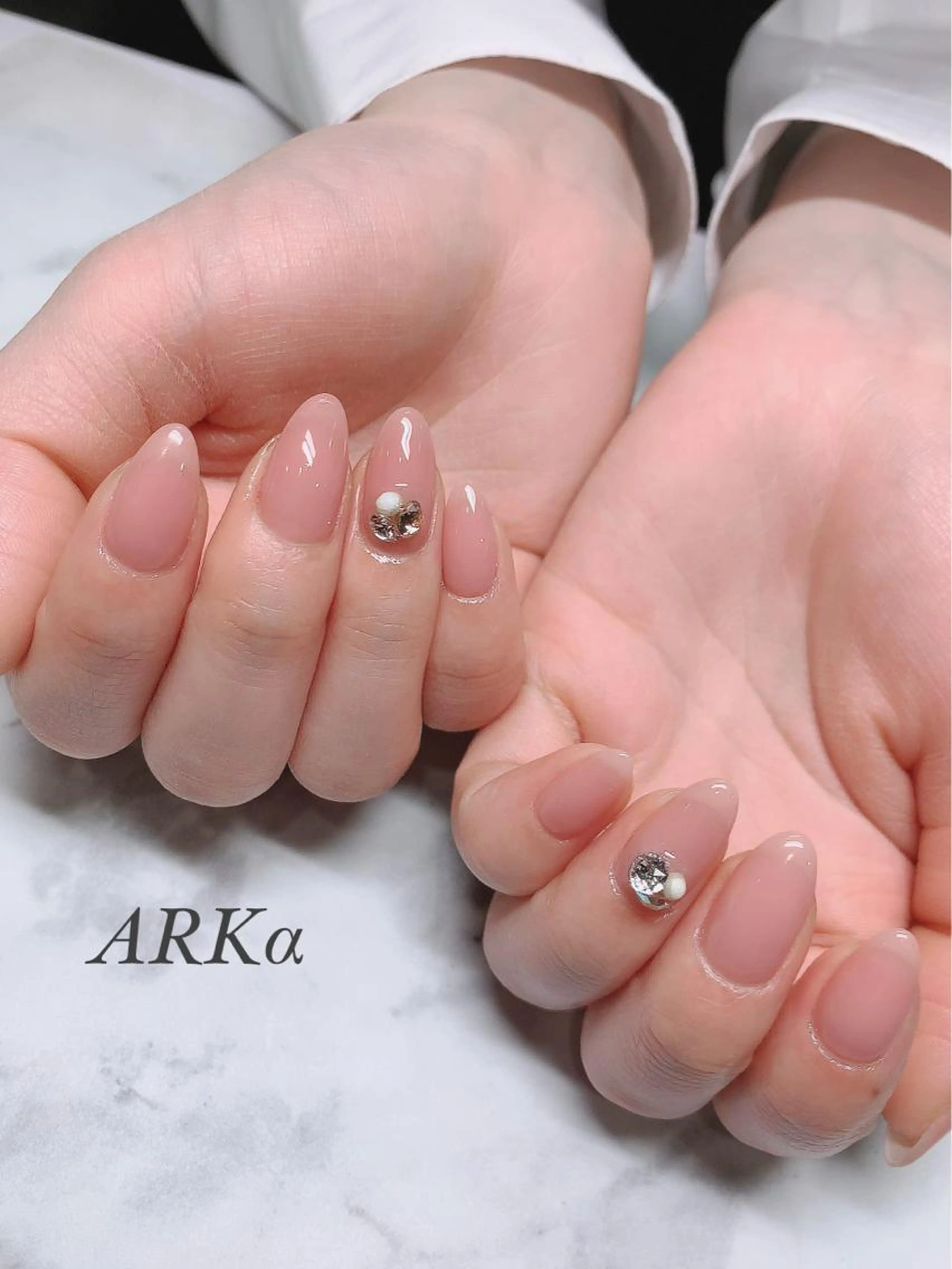 ［ジェル］ハンド選べるシンプルネイル💅オフ無しのお客様はこちらから💁‍♀️の写真