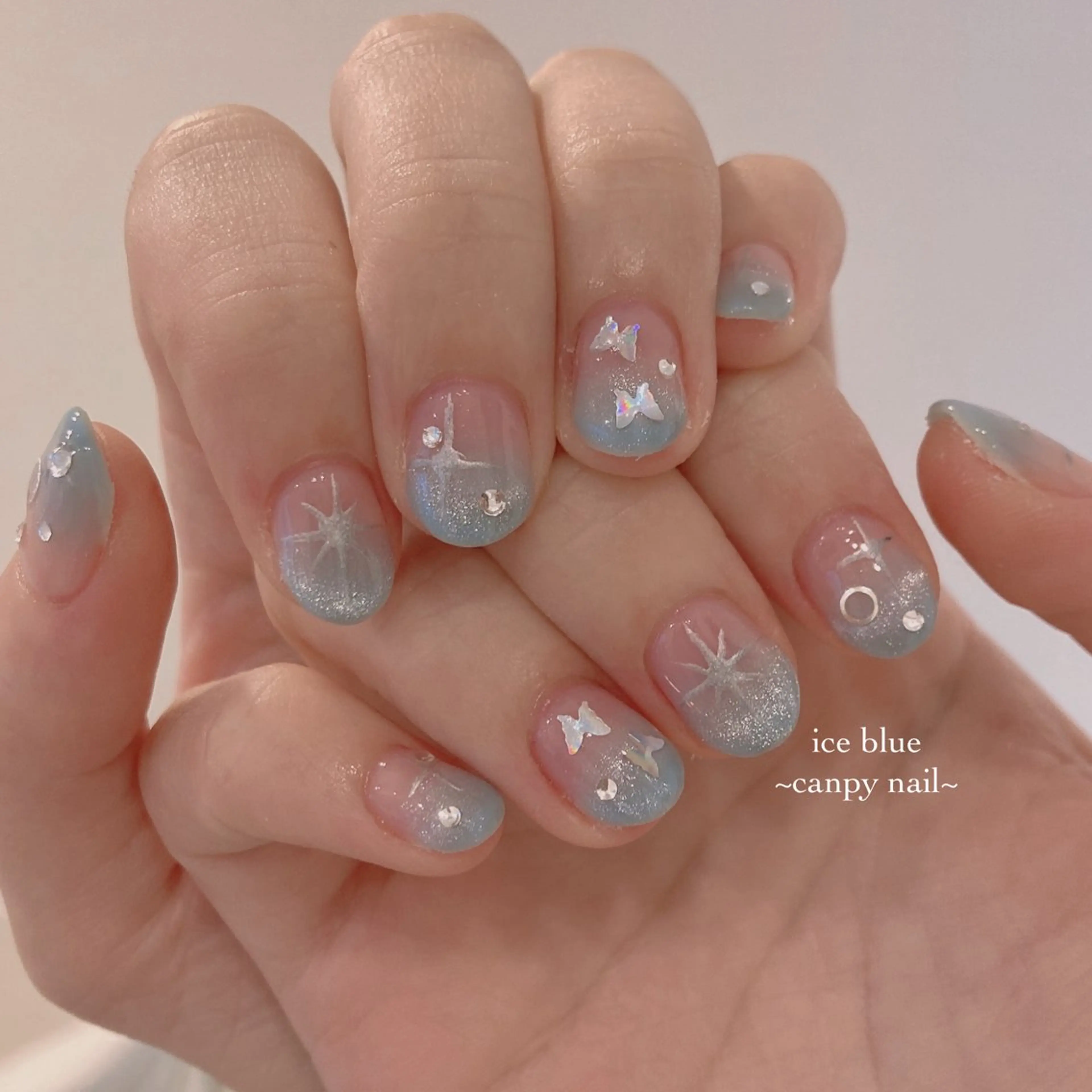 ネイル ハンドネイル 韓国ネイル/ワンホン ネイル🎀表参道3分のネイルデザイン