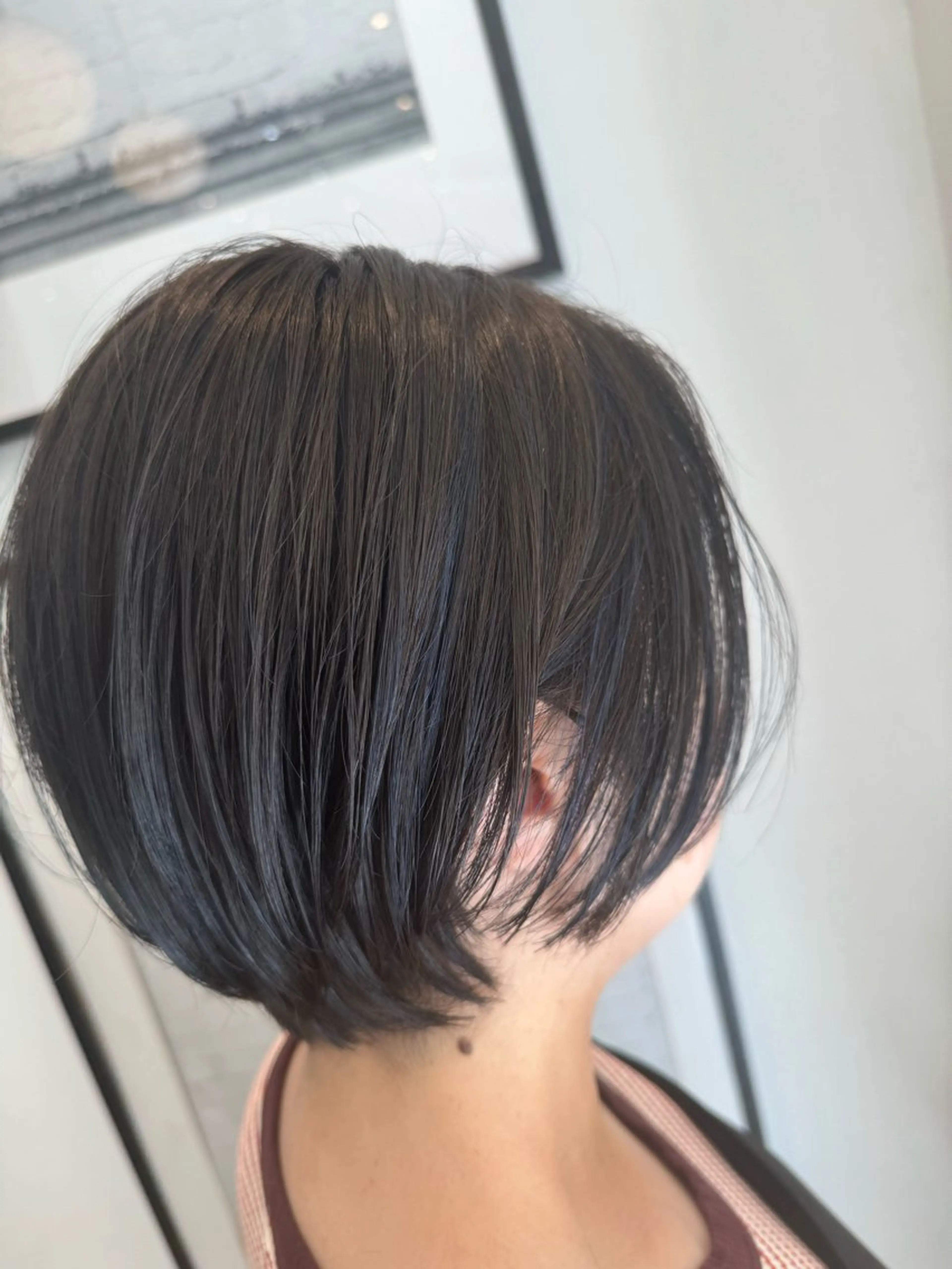 ショート カラー 塚本 昂のヘアスタイル
