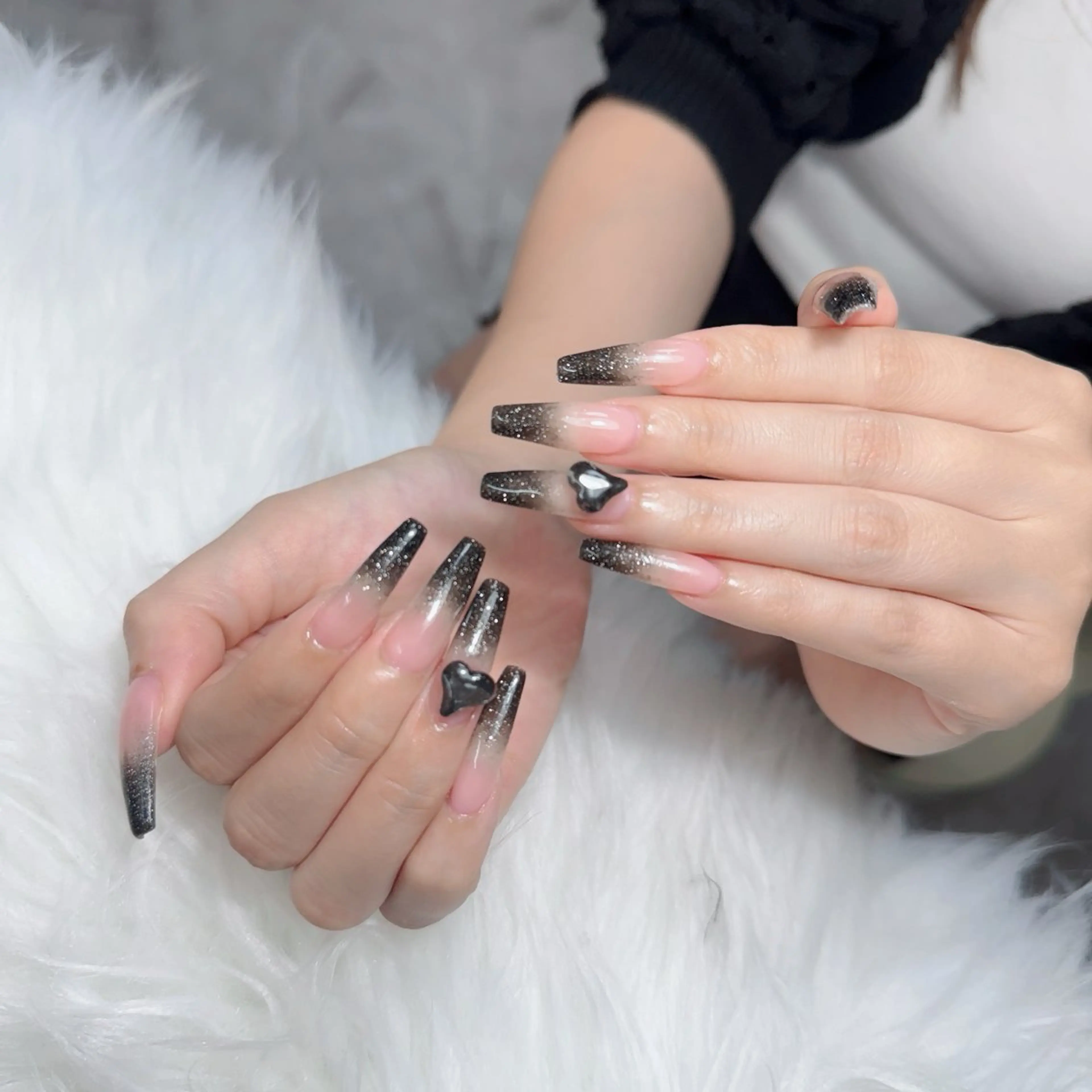 ネイル アートネイル フレンチネイル ジェルネイル 韓国ネイル マグネットネイル ハンドネイル Lenie Shinokuboのネイルデザイン