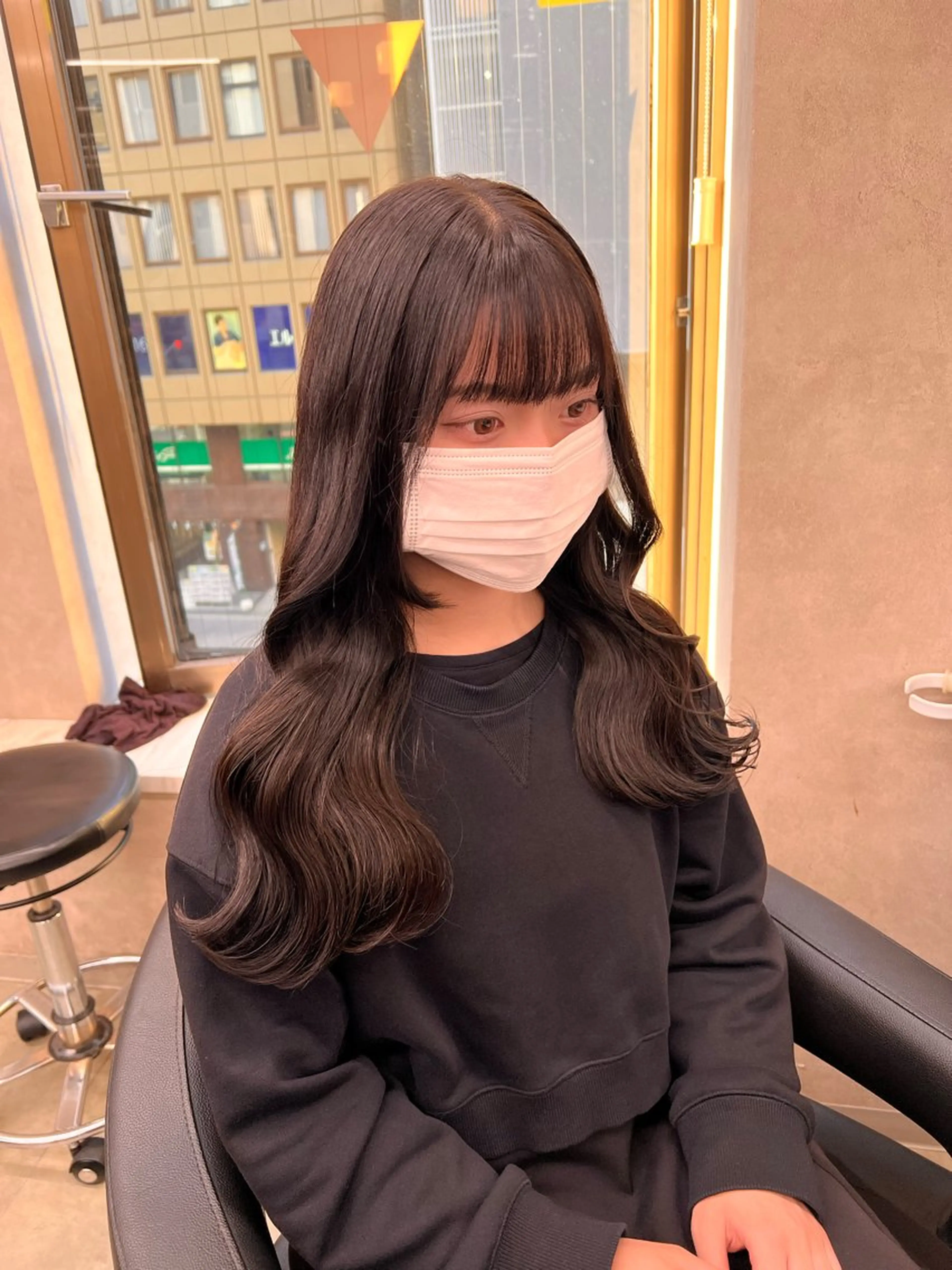 ロング カラー 💖札幌カラー 指名No.1💖玲奈のヘアスタイル