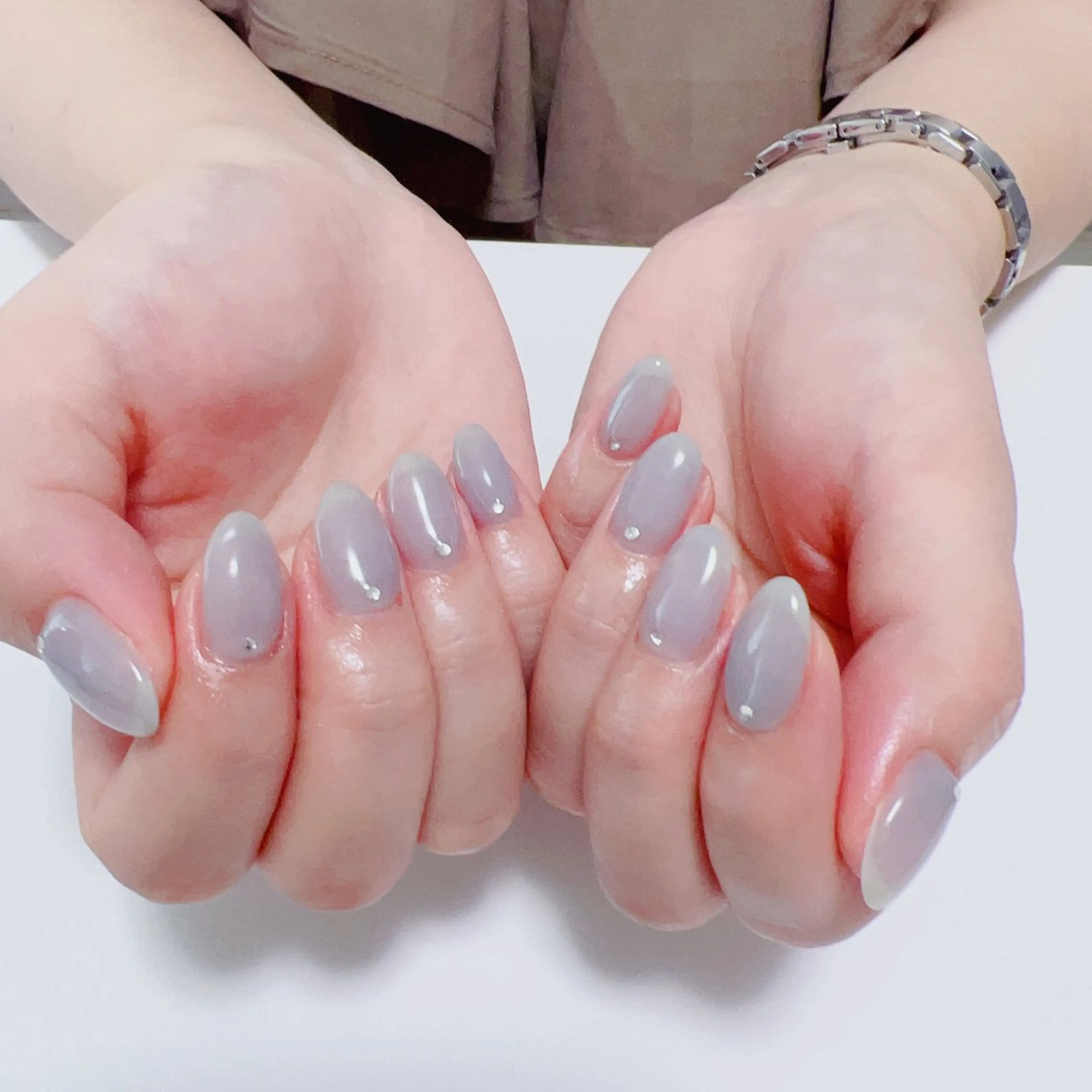ネイル ストーンネイル ハンドネイル YUYI.nail salonのネイルデザイン