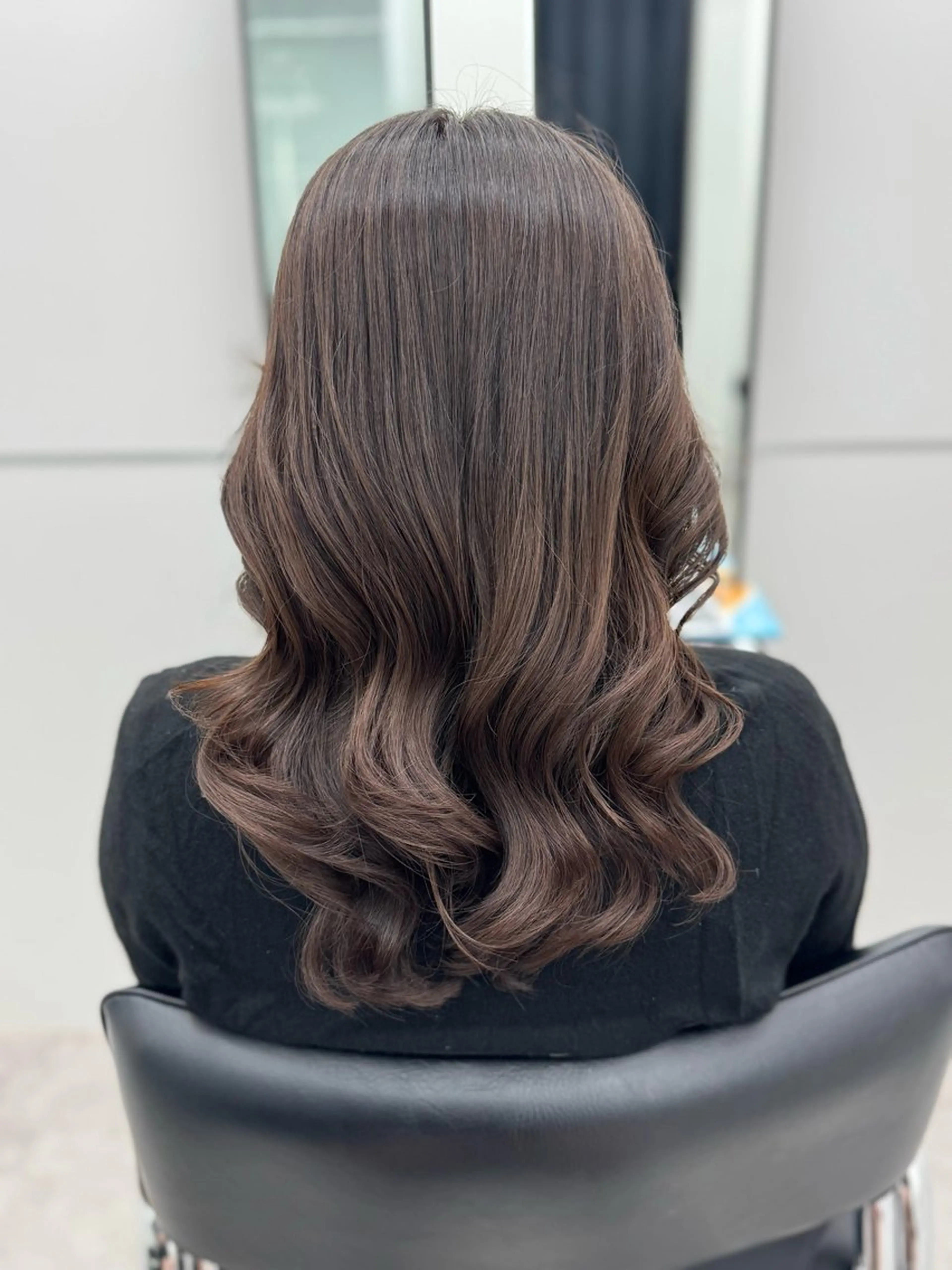 ロング パーマ 韓国風ヘア デジタルパーマ カット パーマ デジタルパーマ🫧 韓国風ヘア🫧サクラのヘアスタイル