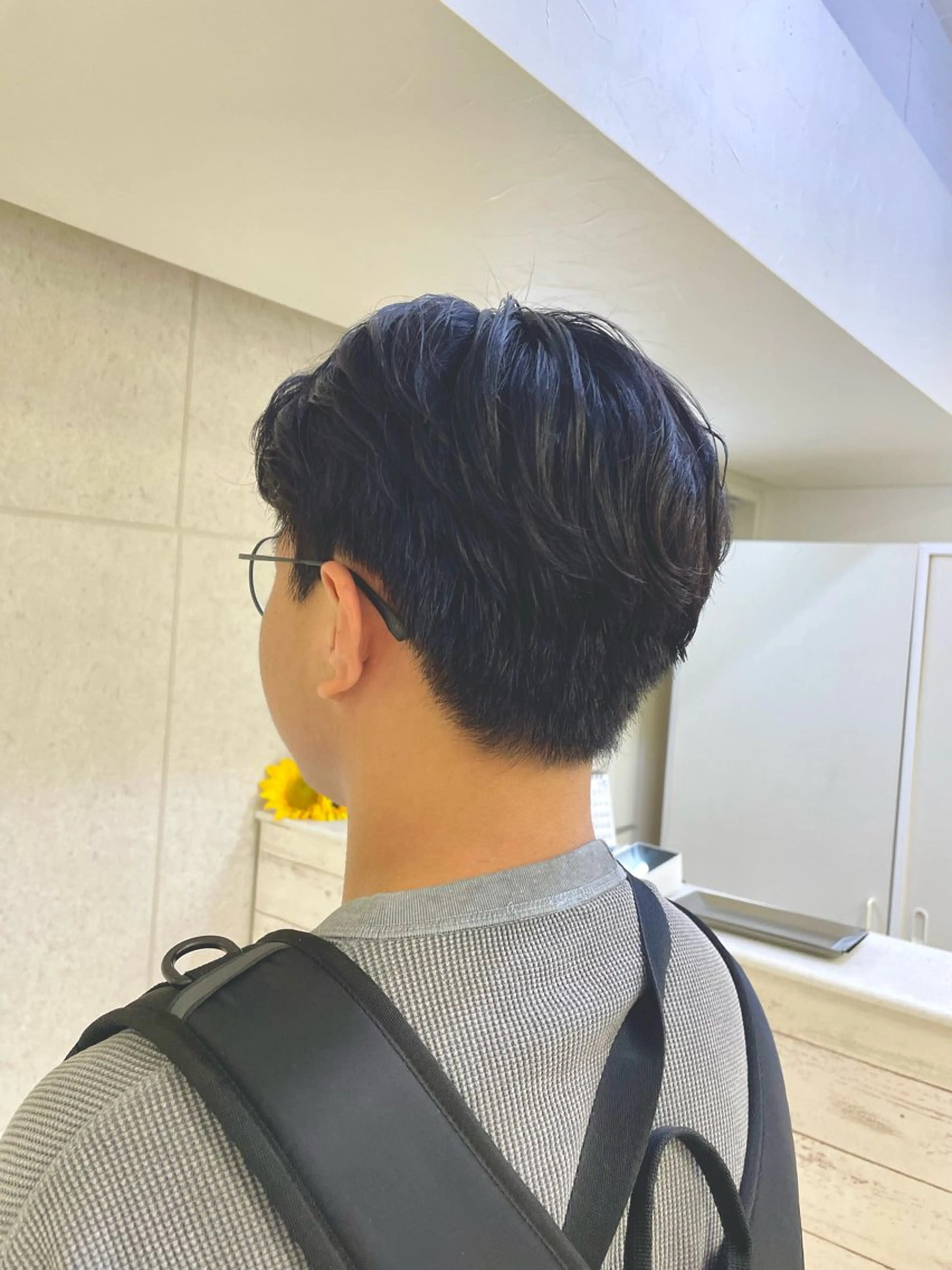 ショート パーマ メンズ メンズパーマ ニュアンスパーマ XANADU上野店 🐼ﾖｺﾊｼのヘアスタイル