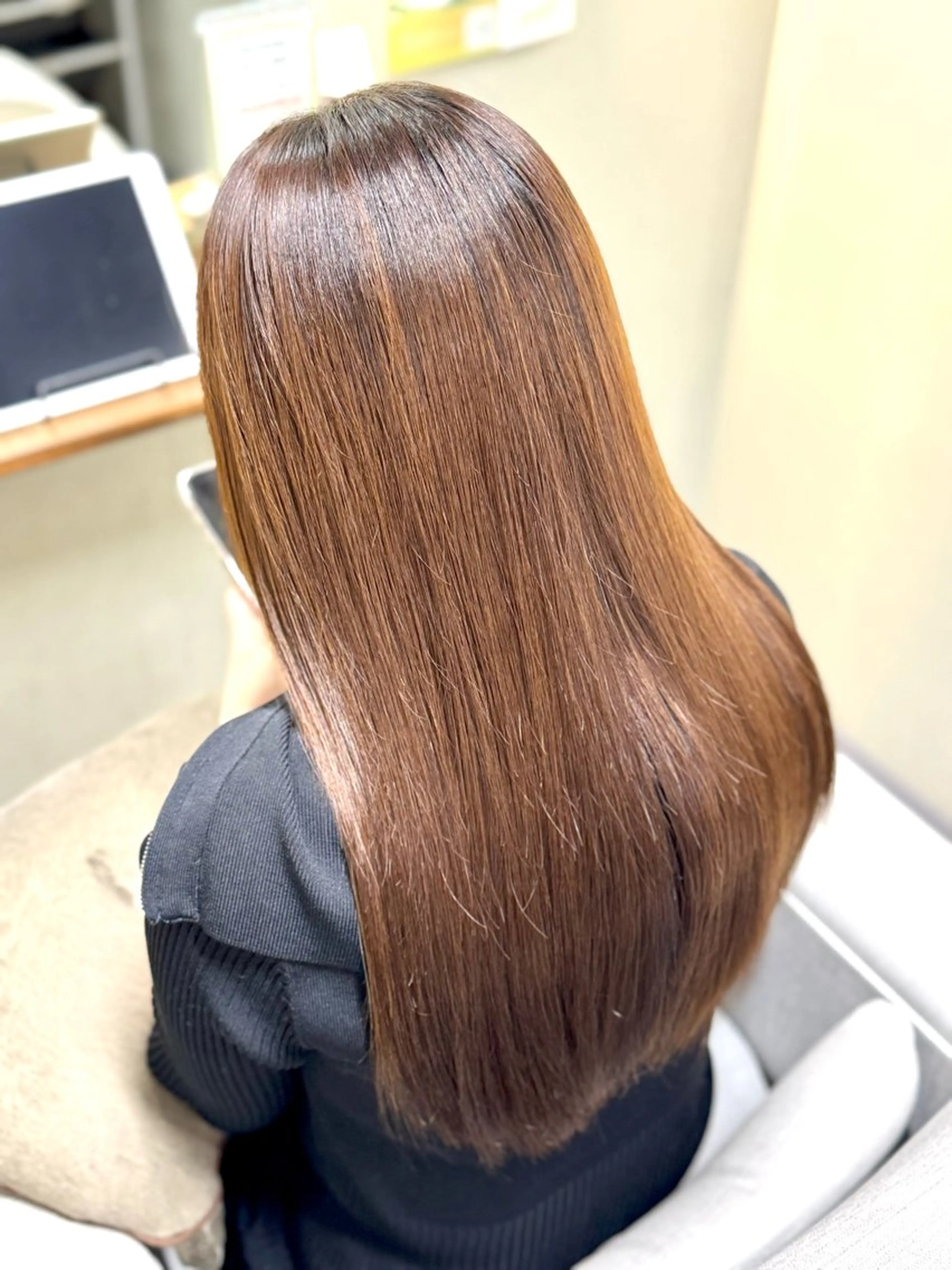 ロング 巻ける美髪矯正/ 韓国ヘア/yutaのヘアスタイル