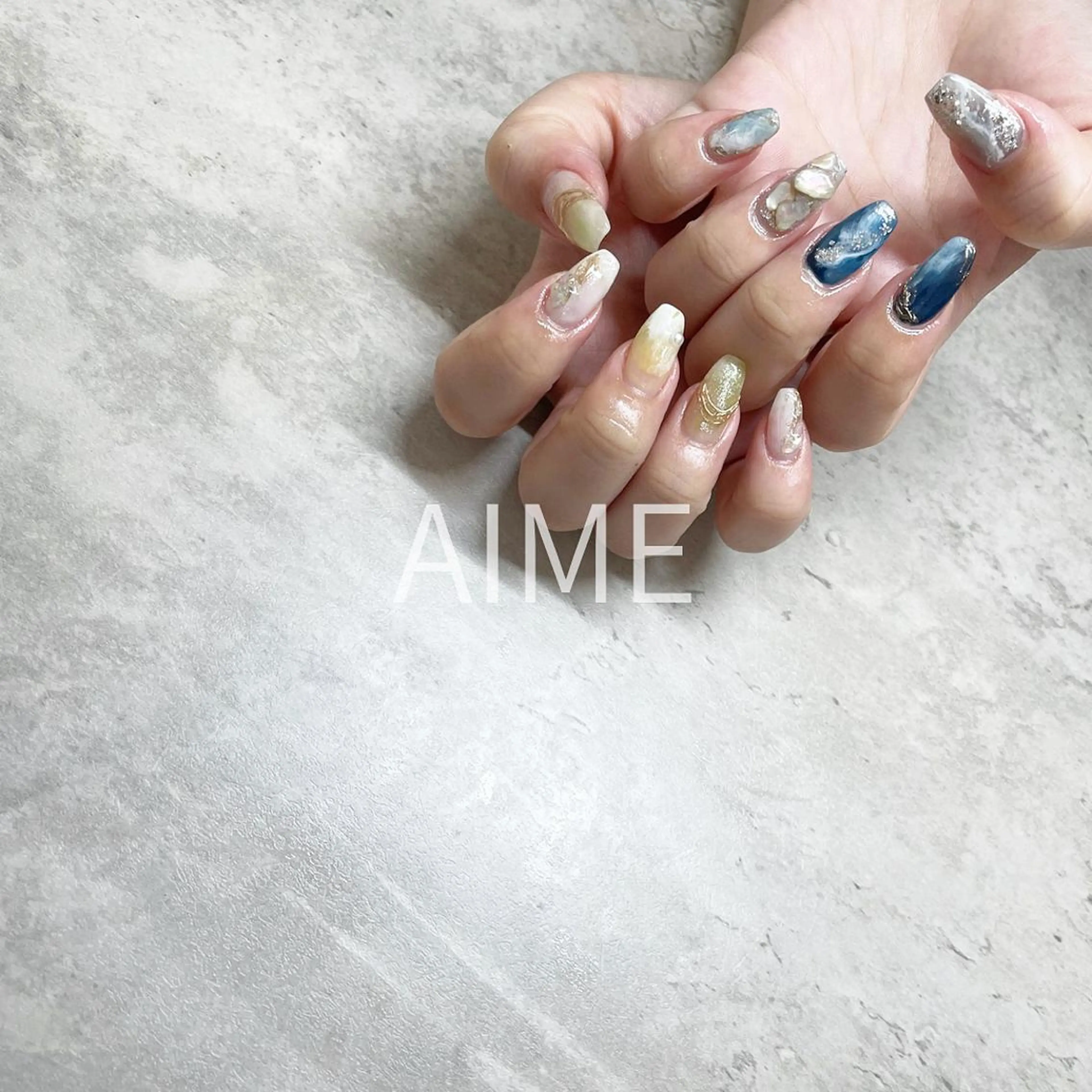 ネイル ハンドネイル AIME （momo）のネイルデザイン