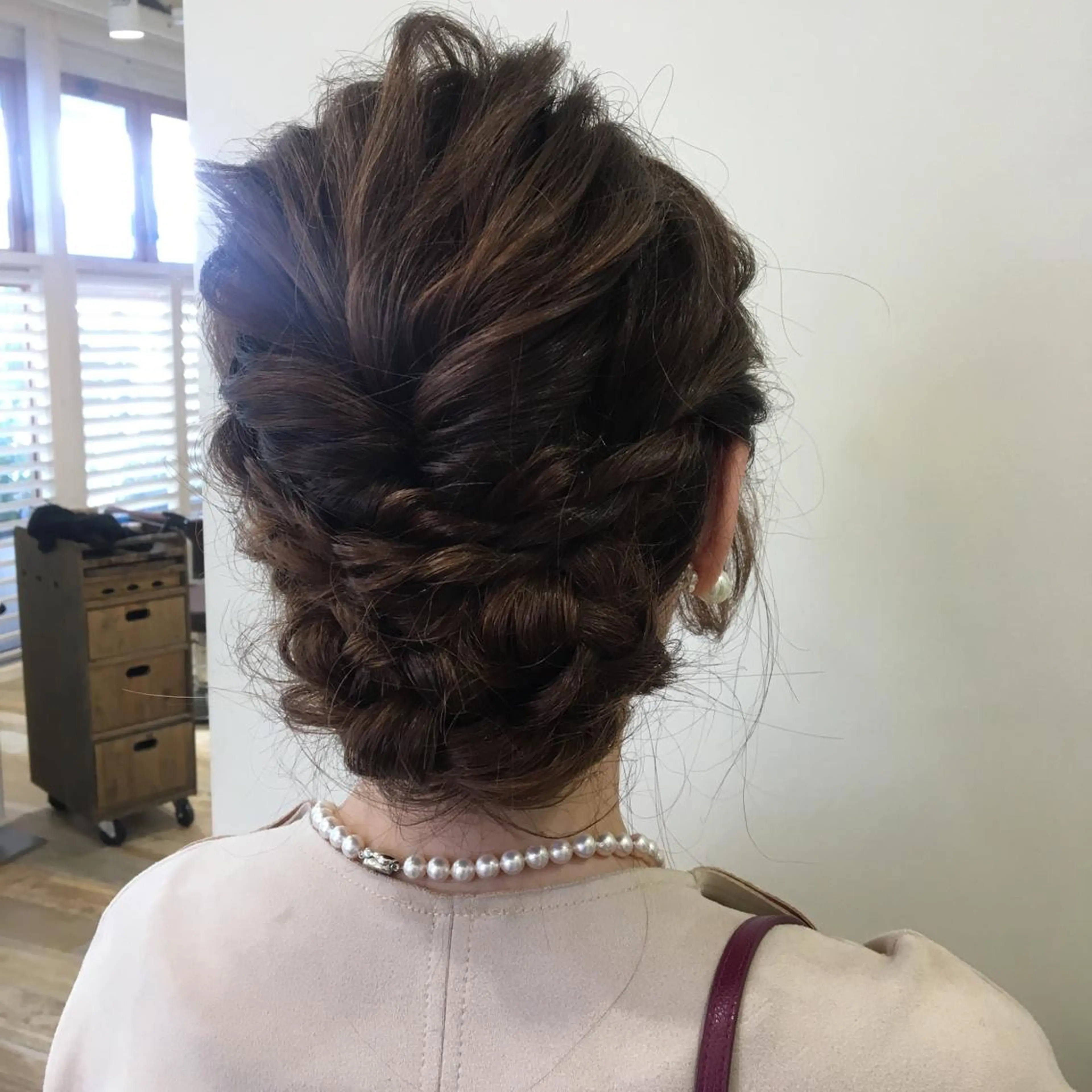 セミロング カラー ヘアアレンジ 代表🎀 ふわモテ愛 され髪🩷yumiのヘアスタイル